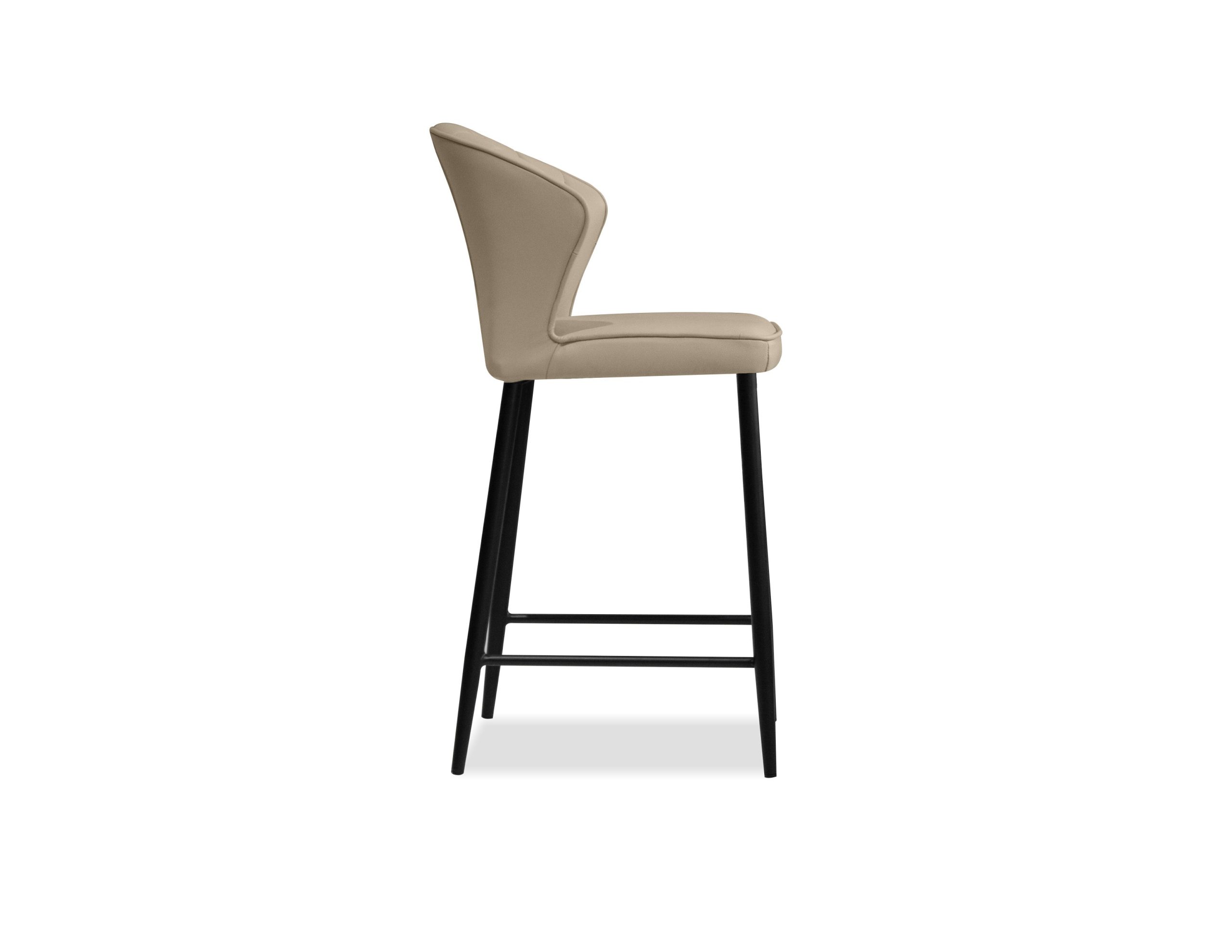 ARIEL-Wheat-Leather-Black-Counter-Stool-2