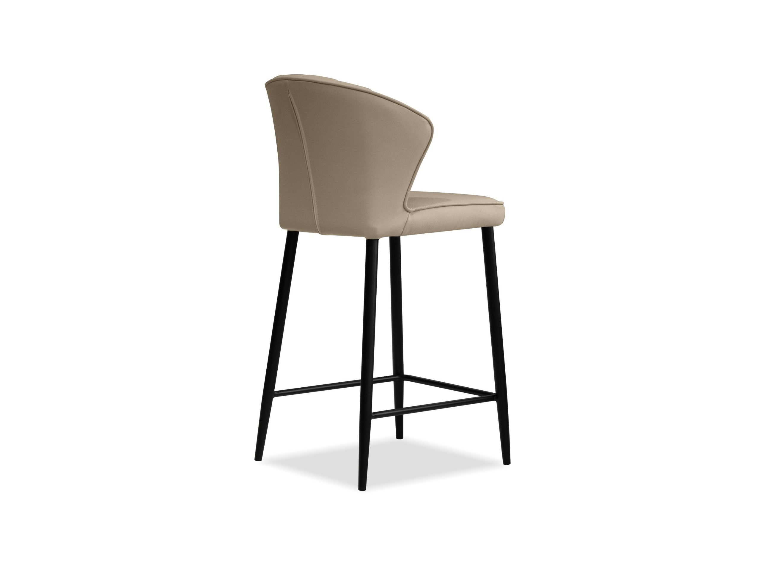 ARIEL-Wheat-Leather-Black-Counter-Stool-3