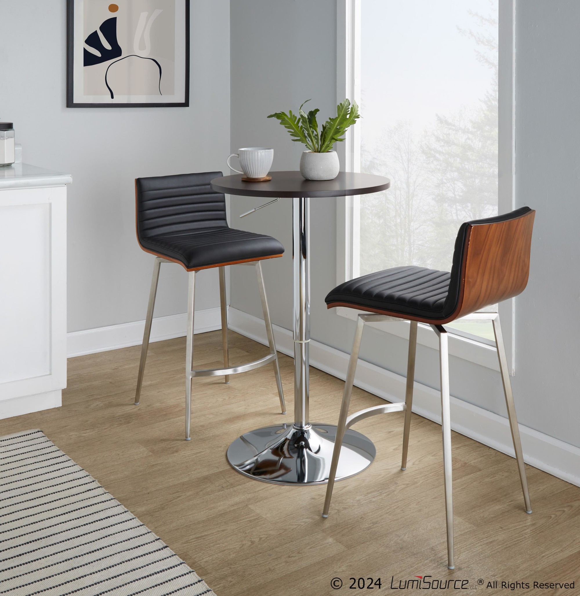 Adjustable-Brown-Contemporary-Wooden-Top-Bar-Table-1