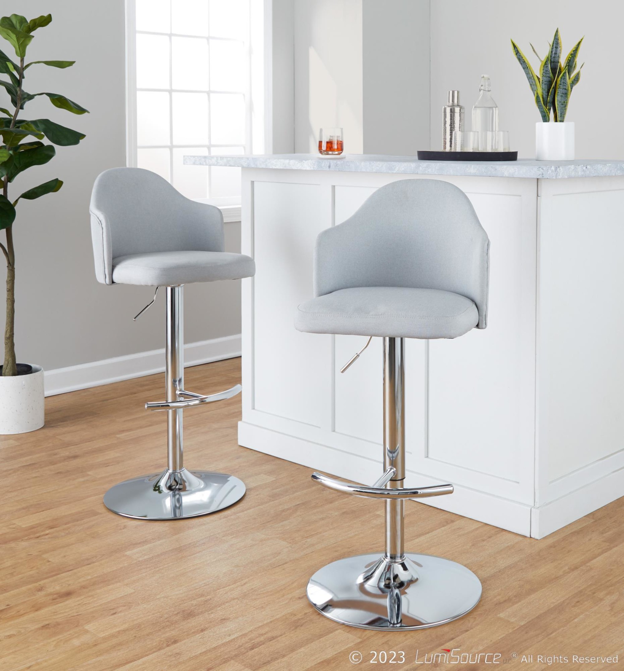 Ahoy-Light-Grey-Contemporary-Swivel-Adjustable-Barstools-Set-of-2