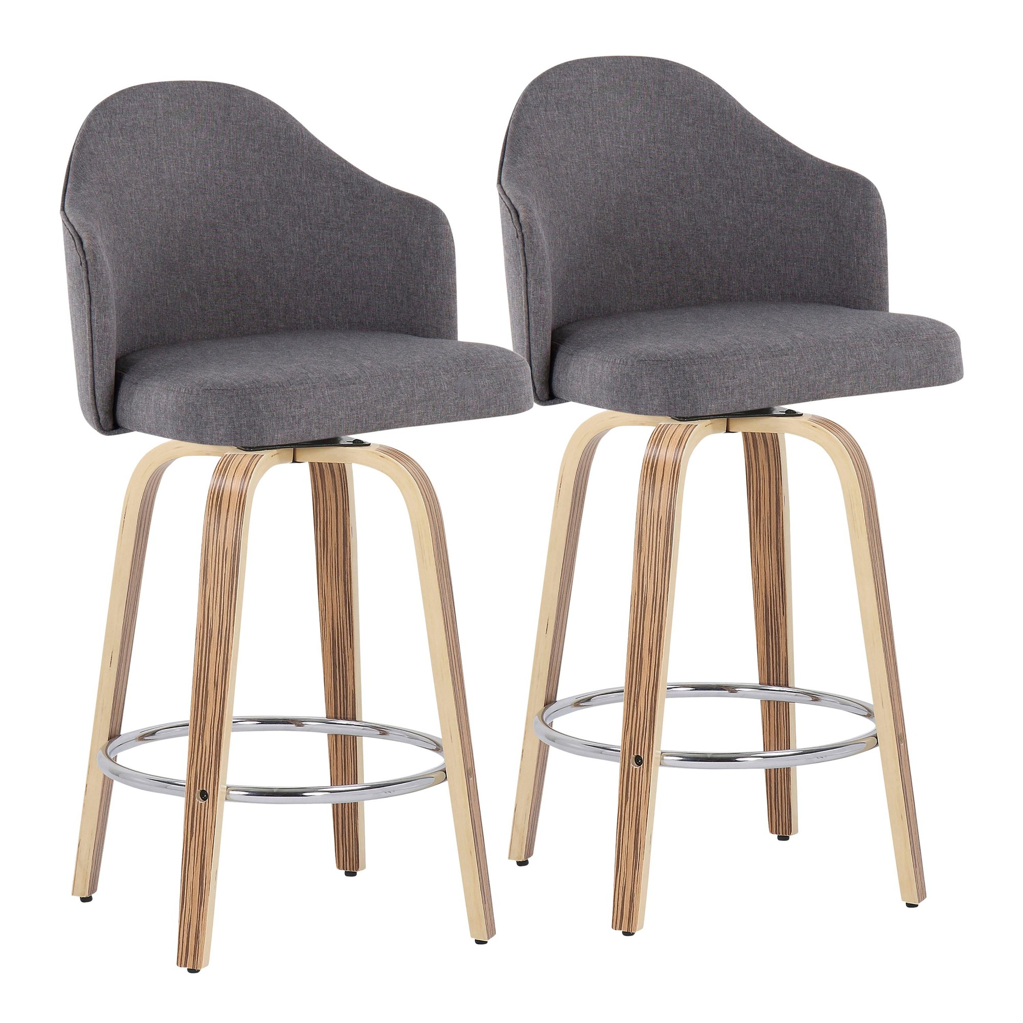 Ahoy-Zebra-Wood-Grey-Fabric-Mid-Century-Modern-Counter-Stool-Set-of-2-2