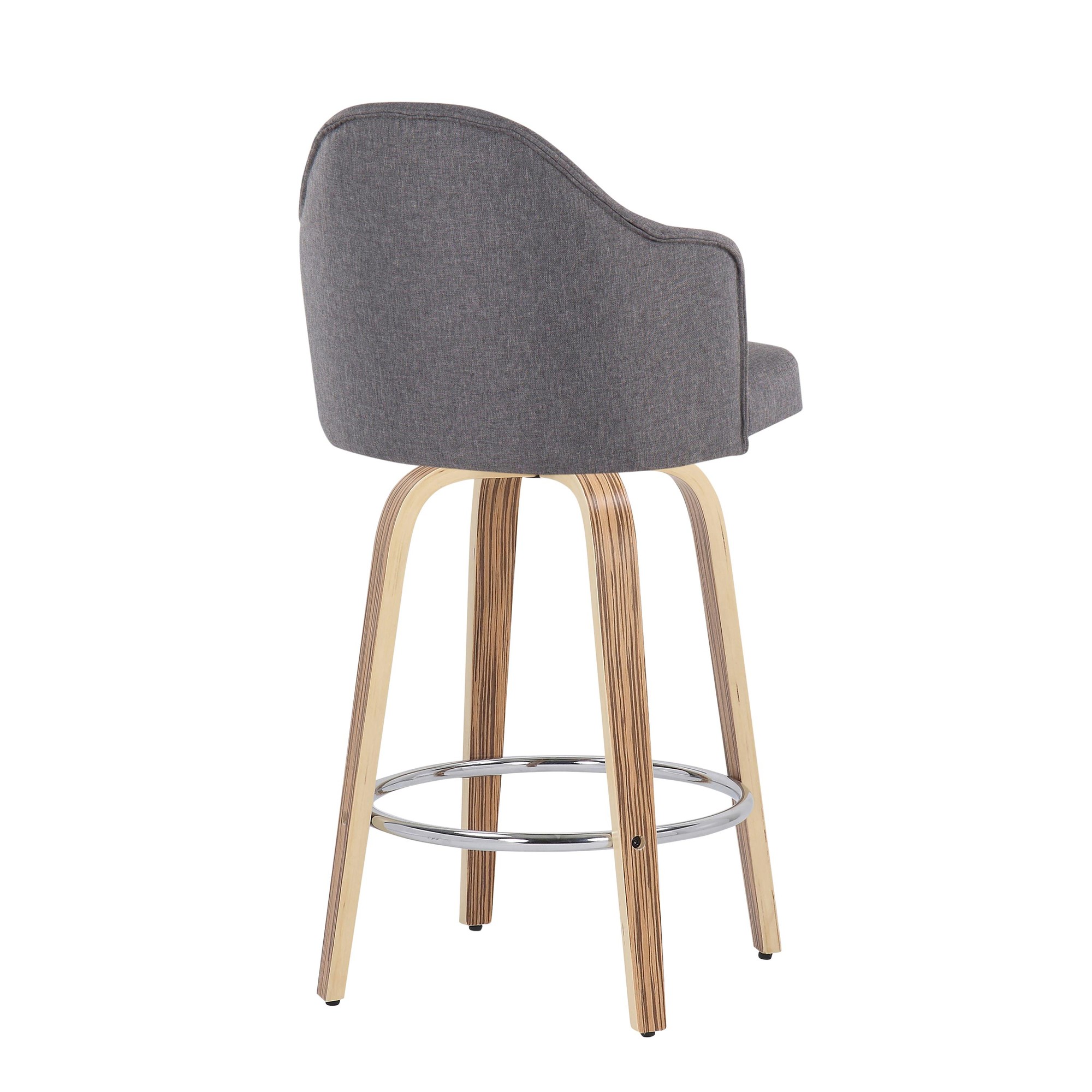 Ahoy-Zebra-Wood-Grey-Fabric-Mid-Century-Modern-Counter-Stool-Set-of-2-5
