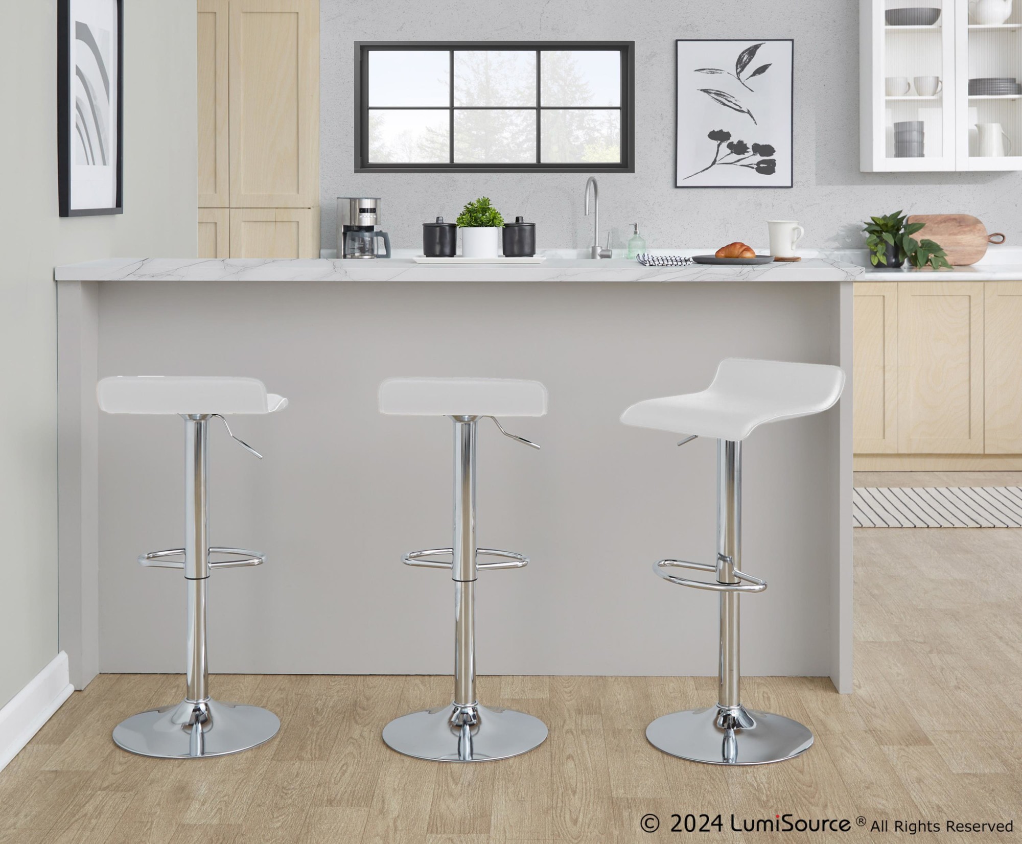 Ale-White-Contemporary-Adjustable-Bar-Stool-Set-of-2