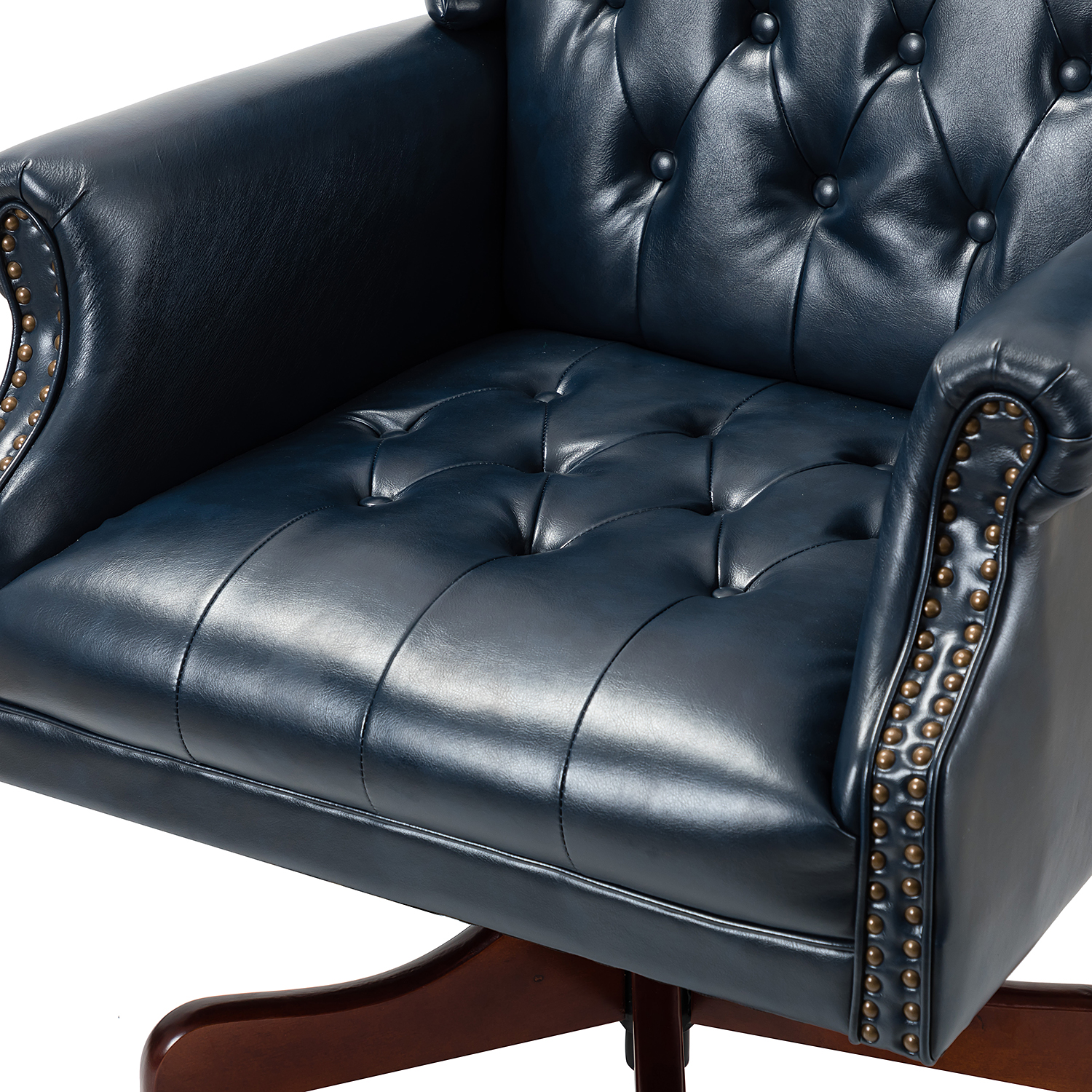 Amadeo-Navy-Faux-Leather-Tufted-Wingback-Swivel-Executive-Chair-4