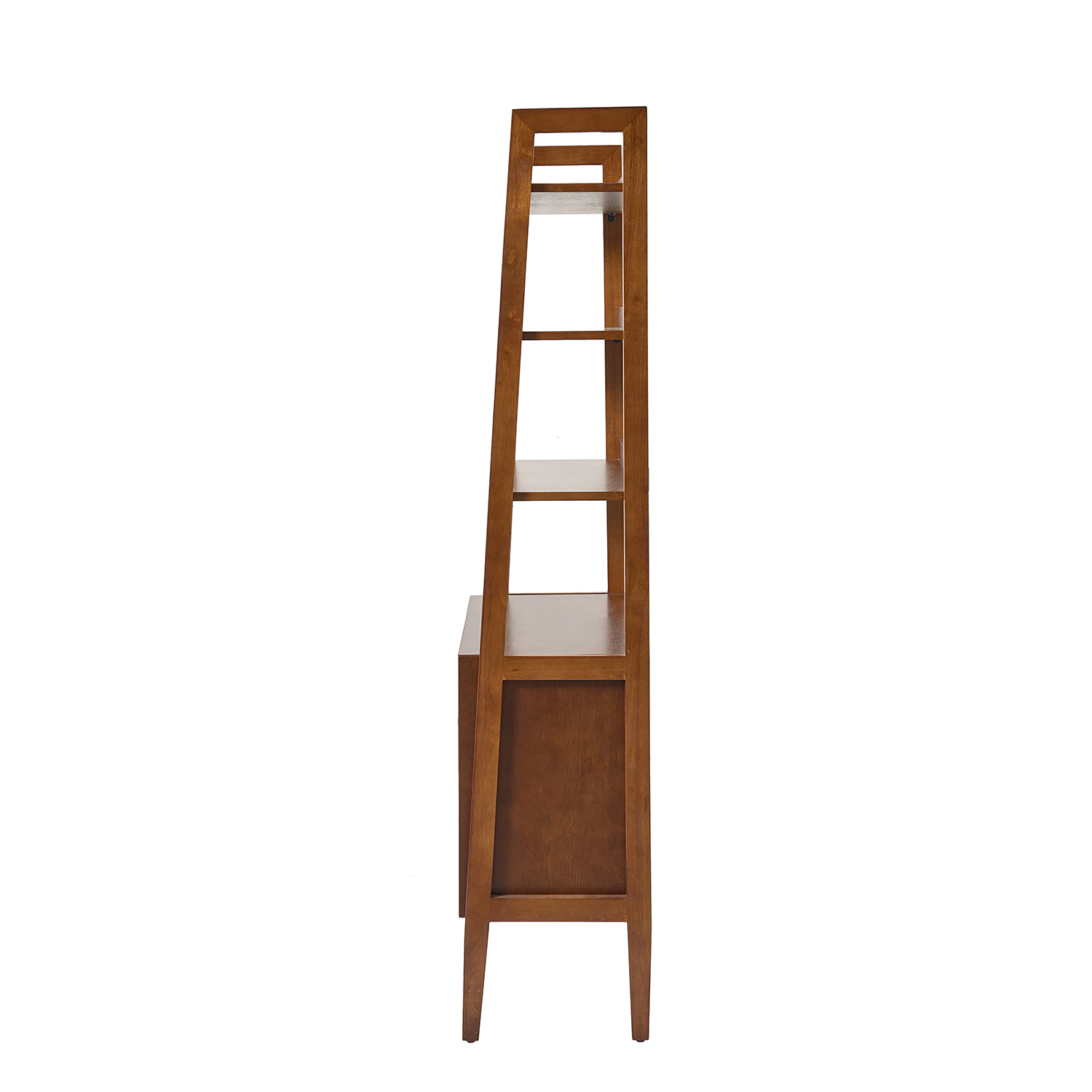 Andres-Walnut-Solid-Wood-Mid-Century-Modern-Ladder-Bookcase-3