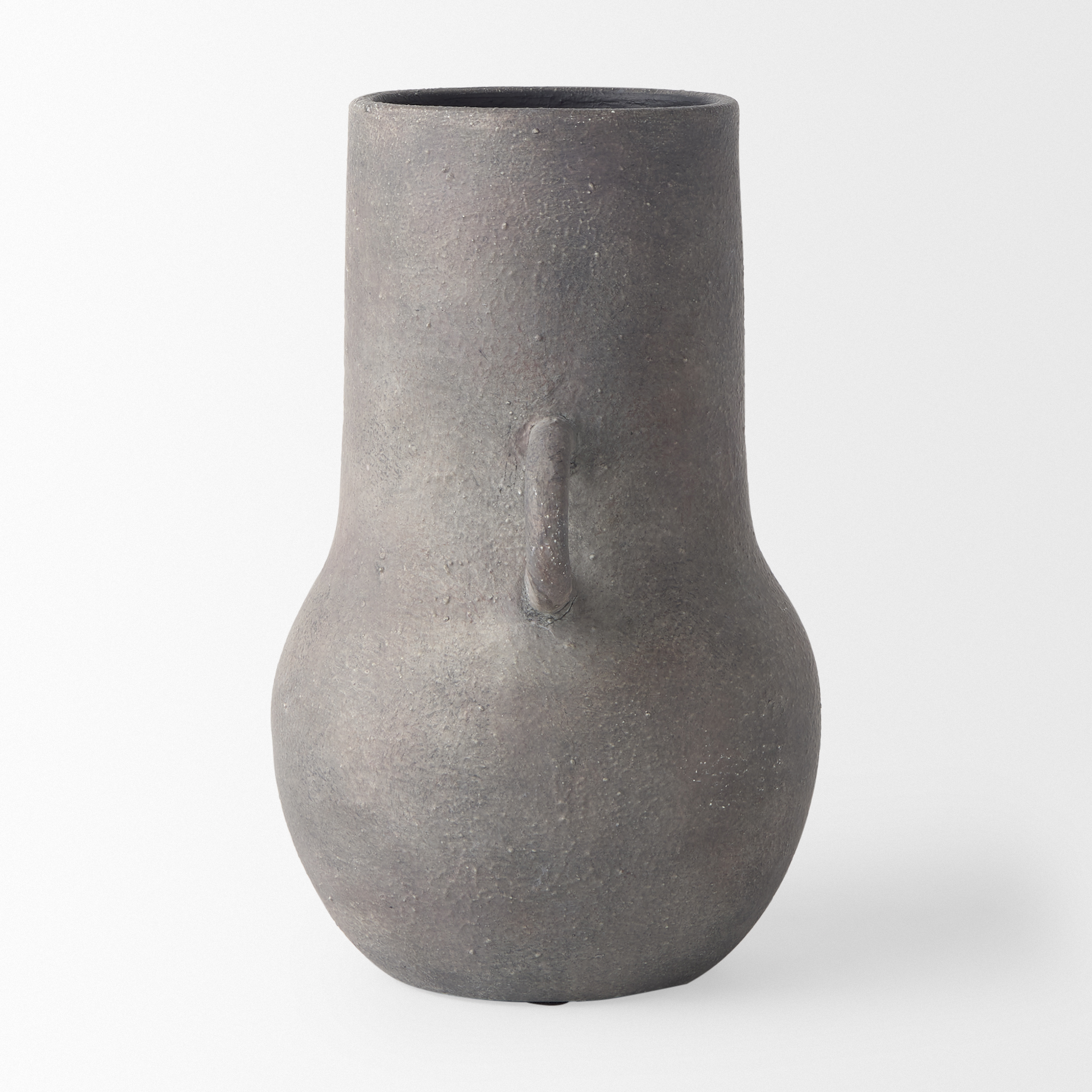 Armani-10.4H-Brown-Gray-Double-Ear-Ceramic-Vase-3