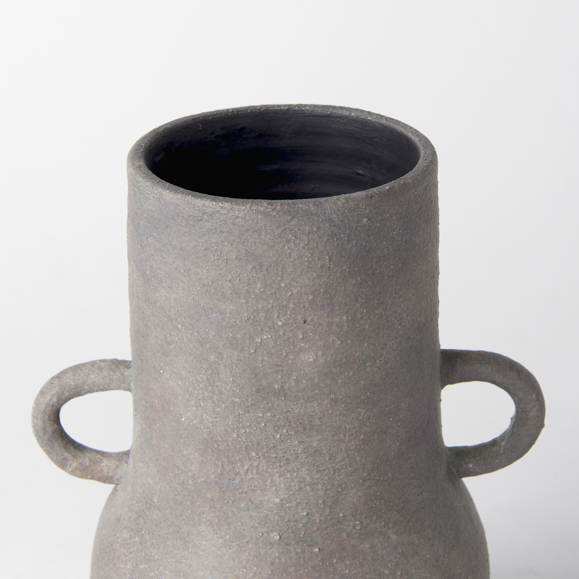 Armani-10.4H-Brown-Gray-Double-Ear-Ceramic-Vase-5