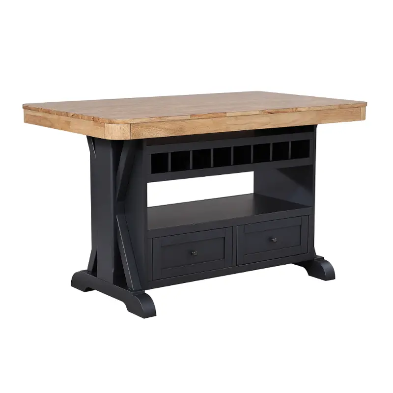 Autumn-Winds-Natural-Finish-Kitchen-Island