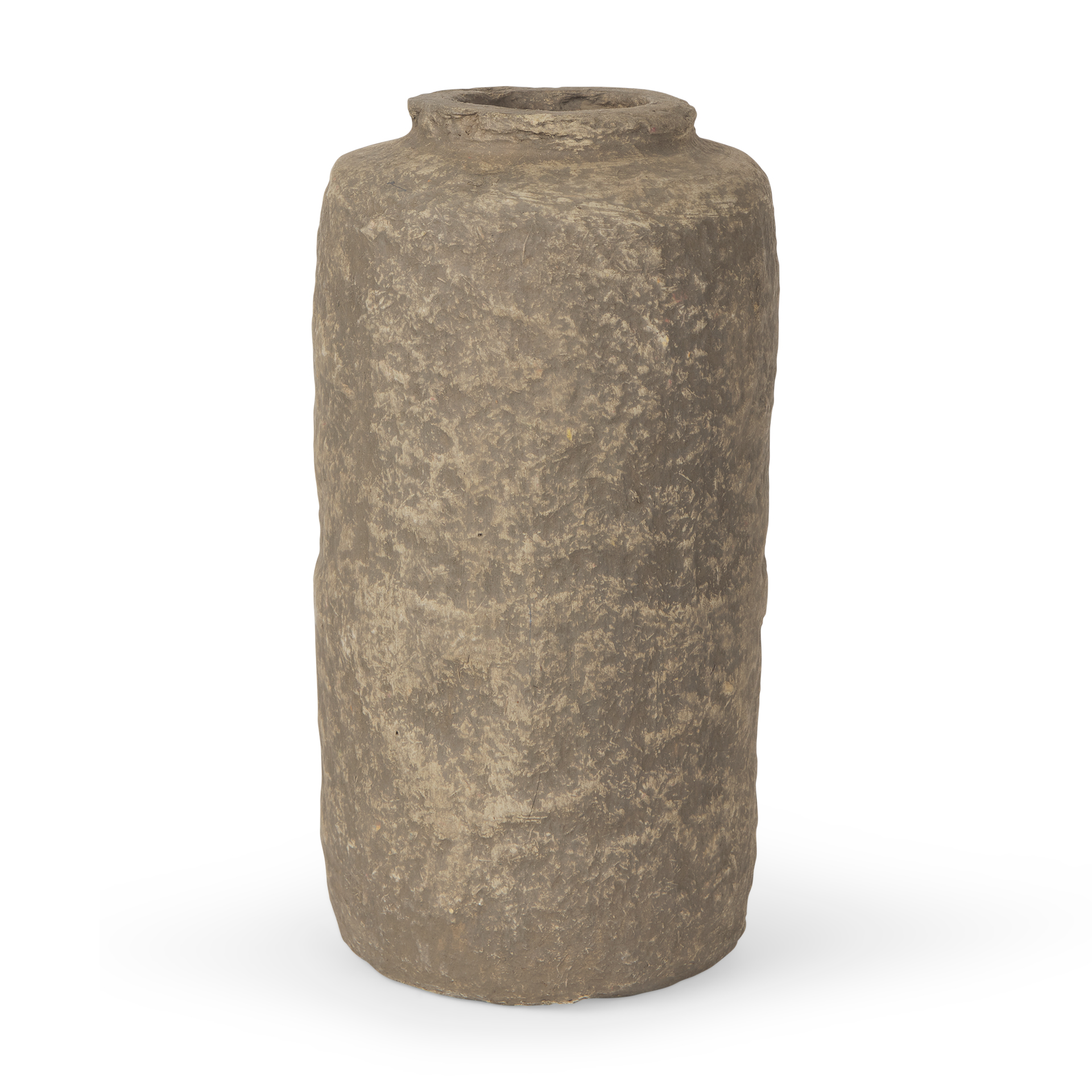 Bala-Small-Gray-Paper-Mache-Vase