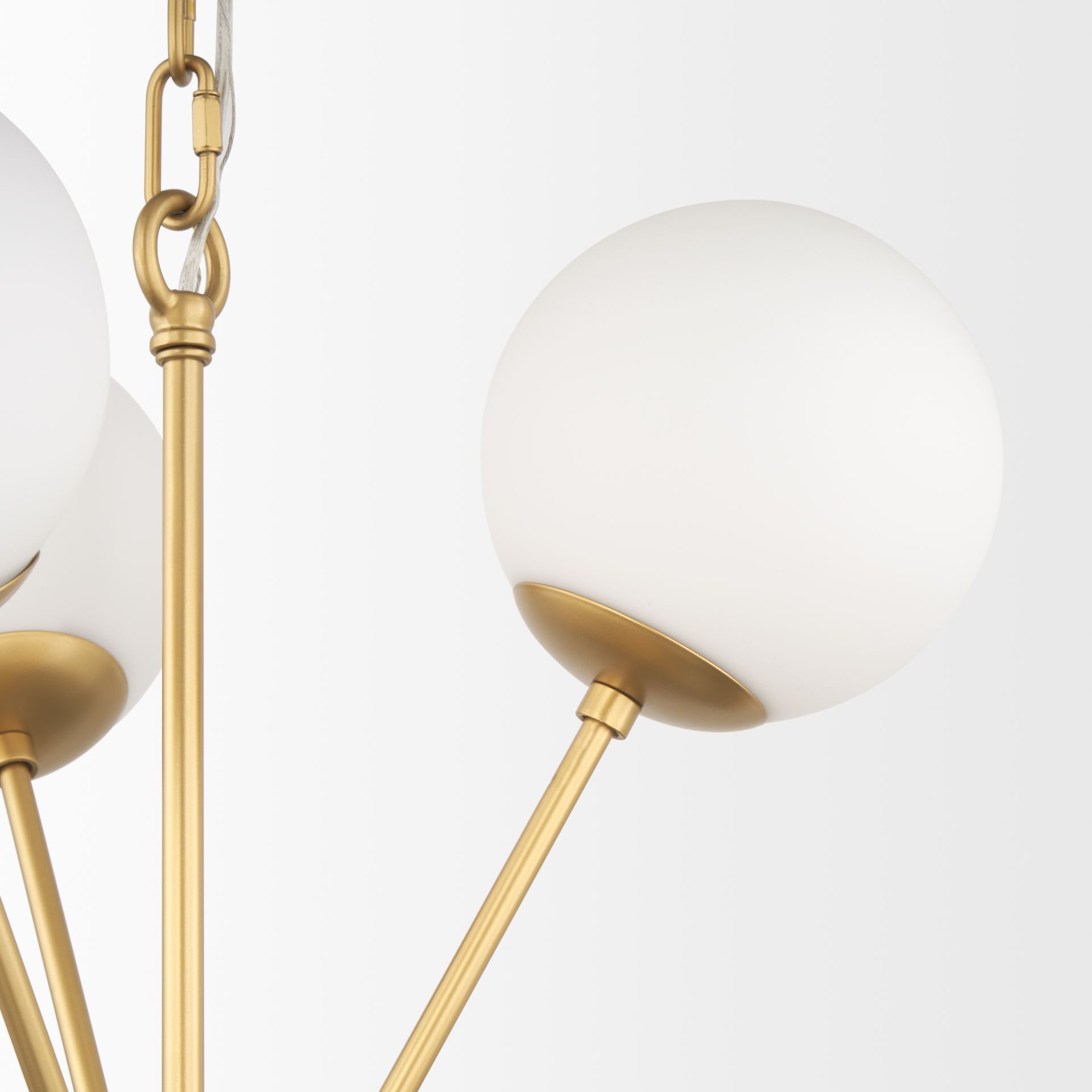 Barbara-Brushed-Gold-Metal-w-Frosted-Glass-Globes-11-Light-Chandelier-7