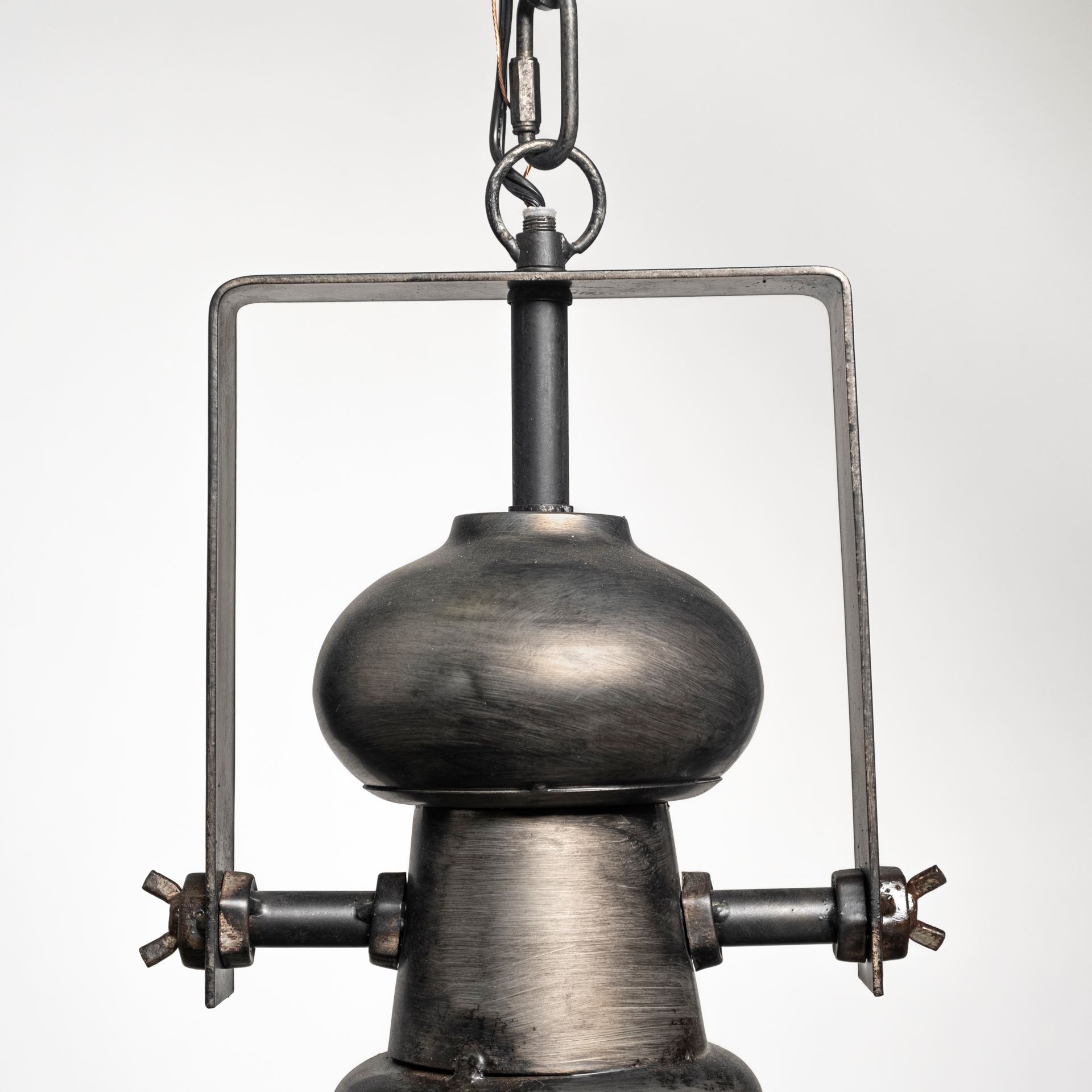 Bashaw-I-17×20-Gray-Toned-Metal-Dome-Pendant-Light-6