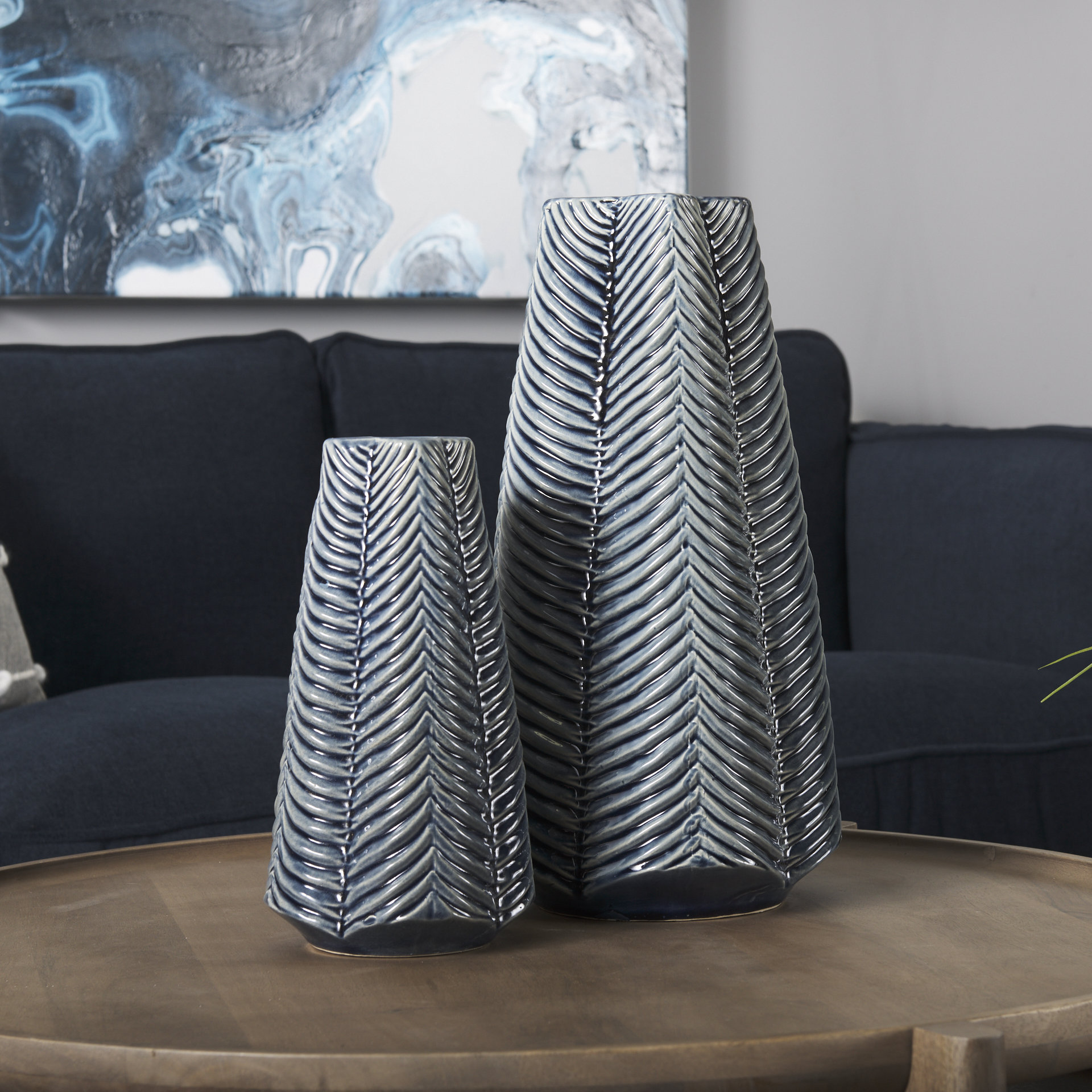 Bashir-II-Large-Dark-Navy-Gloss-Ceramic-Vase-3