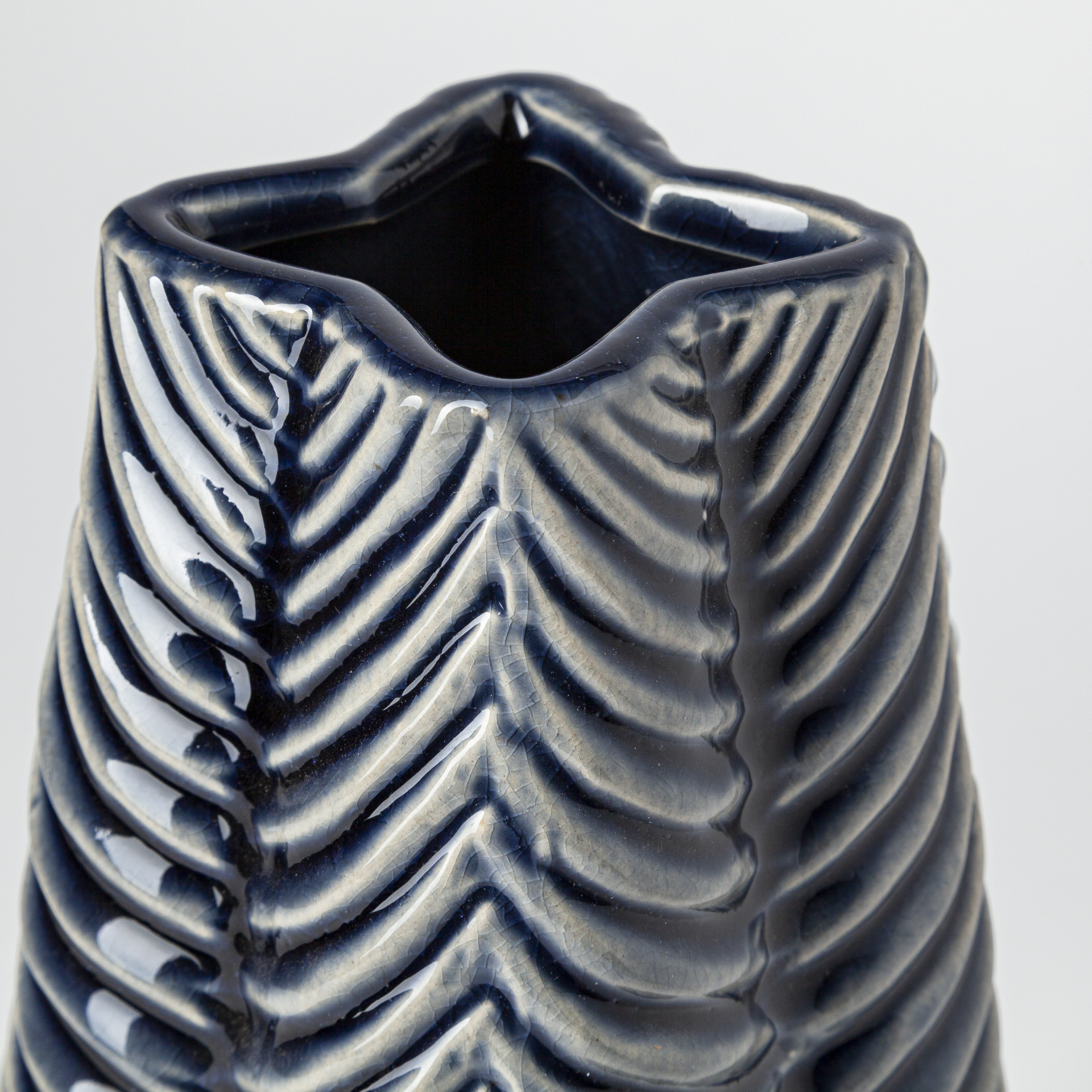 Bashir-II-Large-Dark-Navy-Gloss-Ceramic-Vase-6