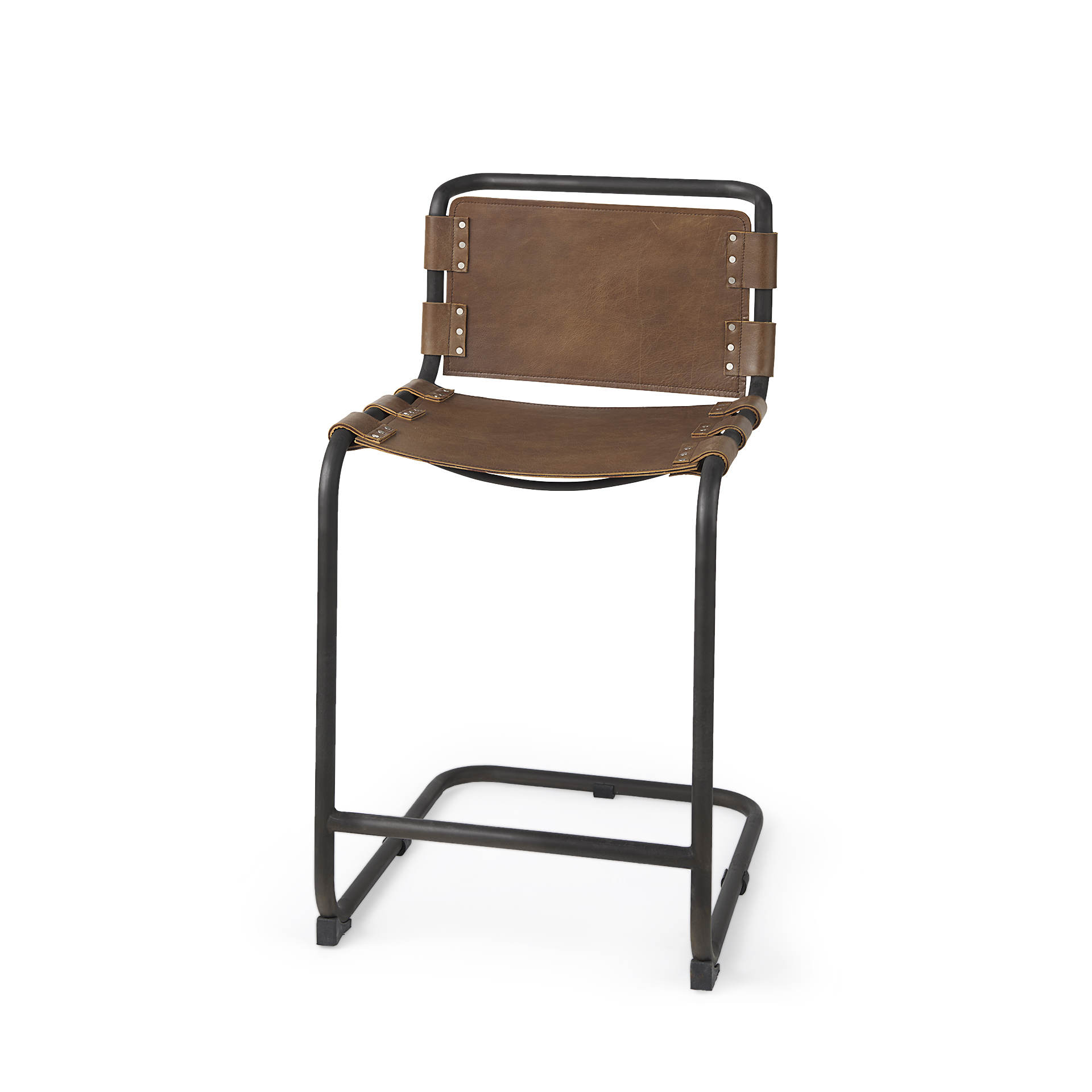 Berbick-20.5-x-24.75-x-39-Medium-Brown-Leather-W-Iron-Frame-Counter-Stool