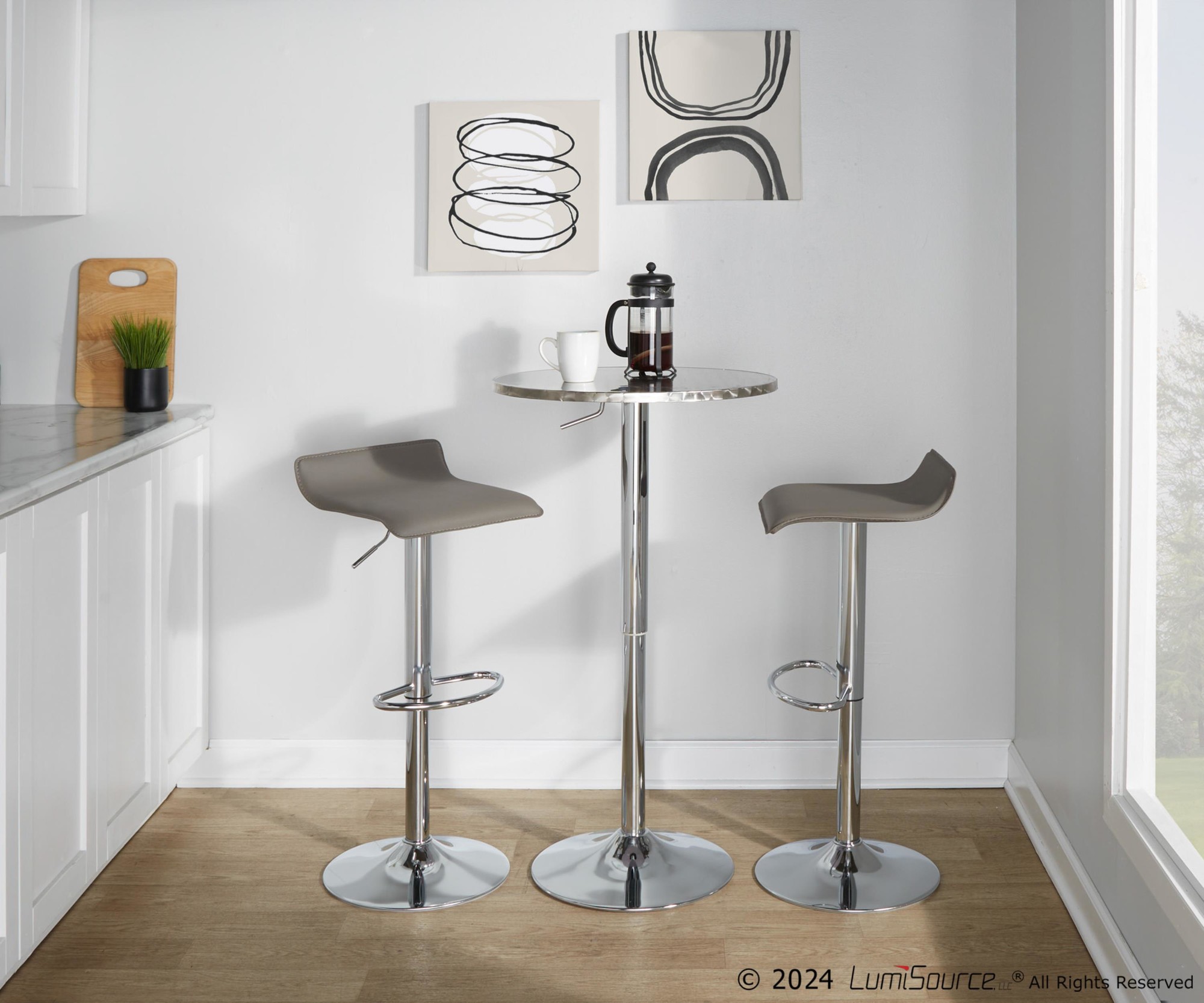 Bistro-Contemporary-Adjustable-Silver-Bar-Set