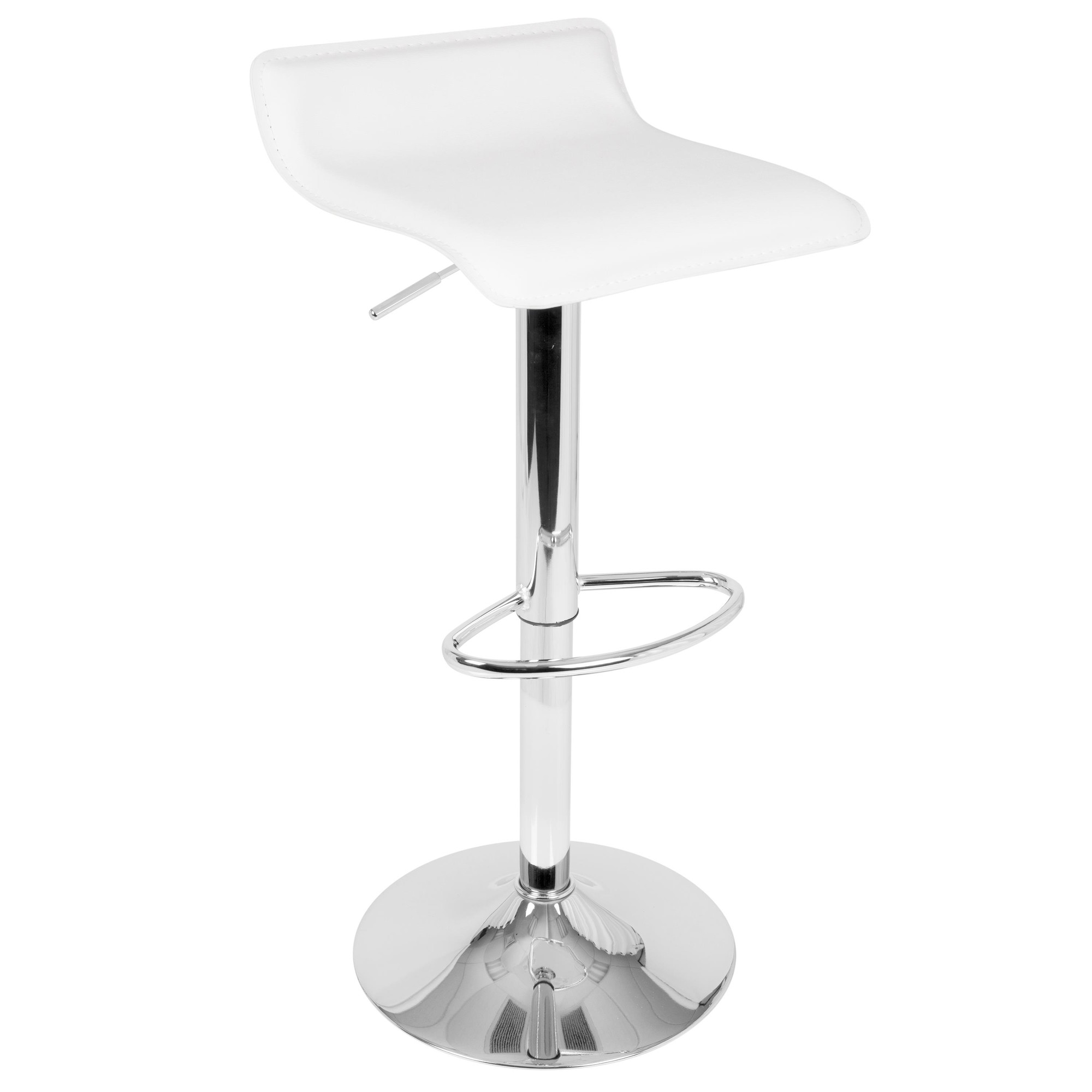 Bistro-Round-Ale-Contemporary-Adjustable-Bar-Set-Silver-White-5