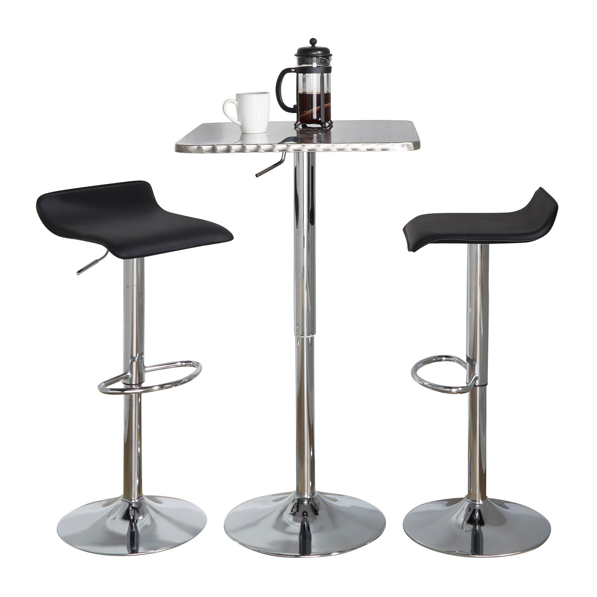 Bistro-Square-Adjustable-Chrome-Bar-Set-2
