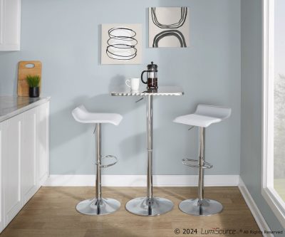 Bistro-Square-Ale-Contemporary-Adjustable-Silver-Bar-Set