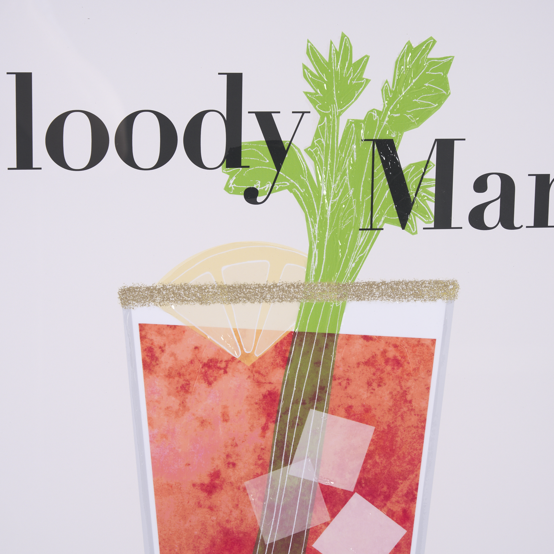 Bloody-Mary-by-Mercana-Studio-a-Hand-Embelished-Textured-Framed-Art-Print-Matted-under-Glass-6