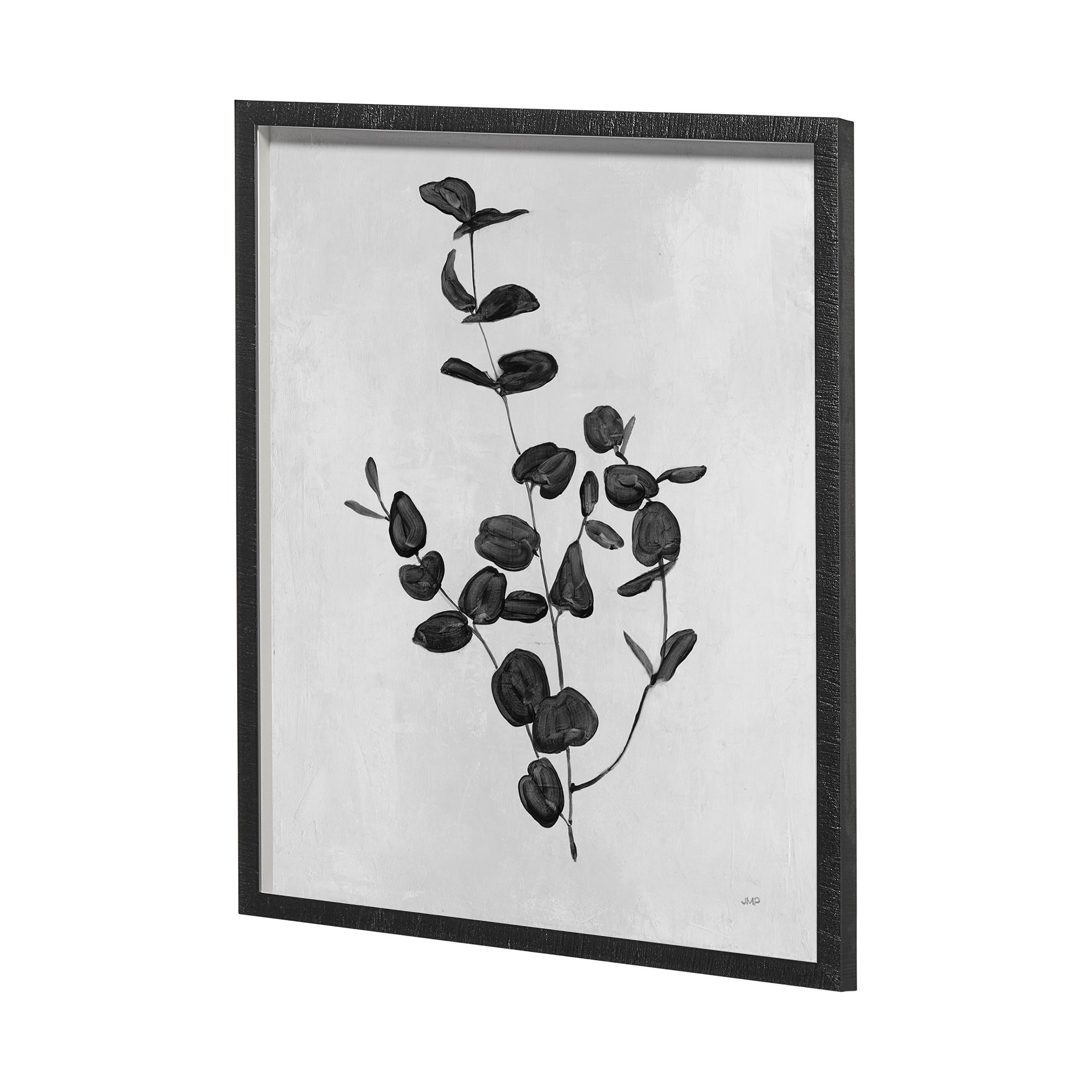 Botanical-Study-II-by-Julia-Purinton-a-Hand-Embelished-Textured-Framed-Art-Print-Matted-under-Glass-2