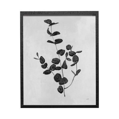 Botanical-Study-II-by-Julia-Purinton-a-Hand-Embelished-Textured-Framed-Art-Print-Matted-under-Glass