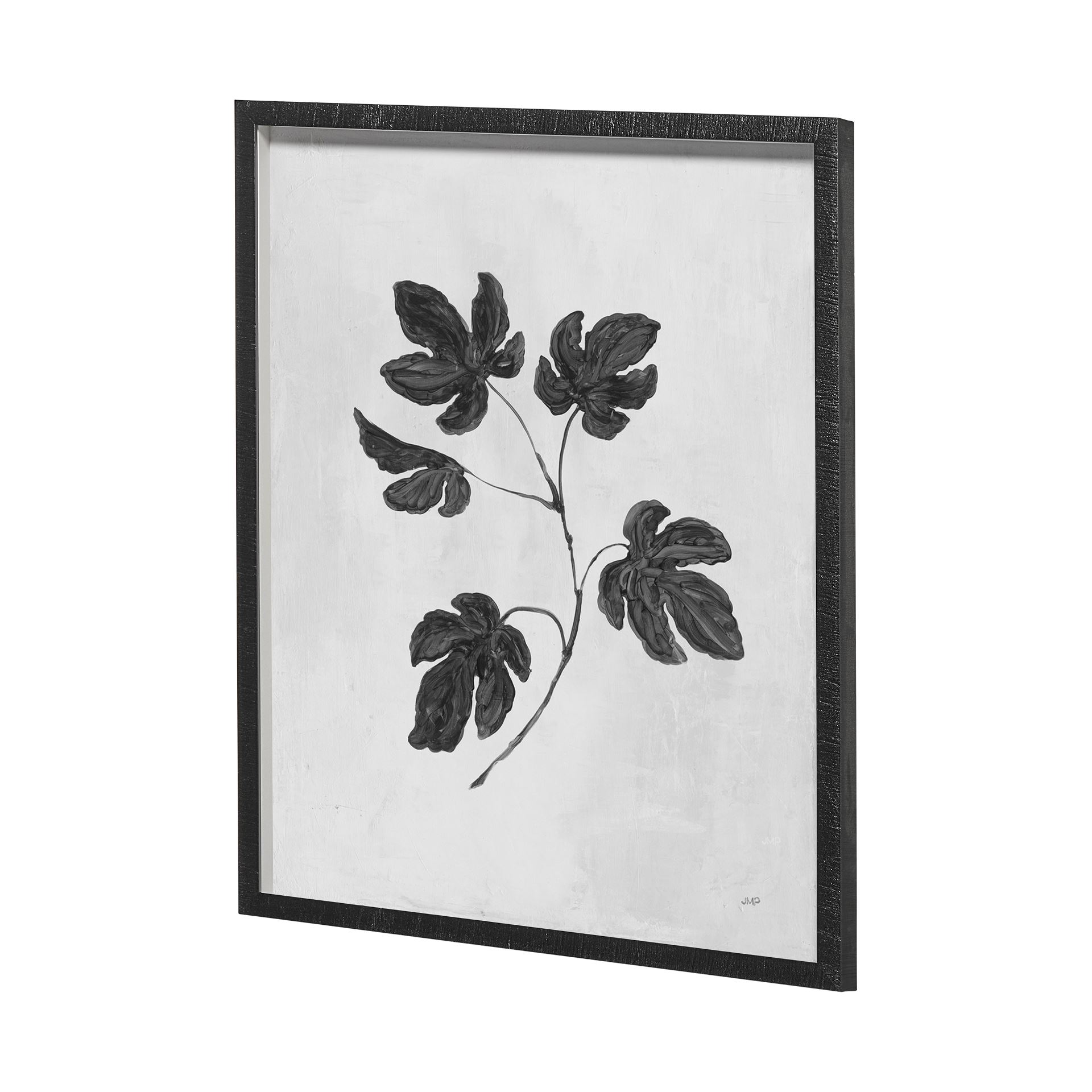 Botanical-Study-III-by-Julia-Purinton-Hand-Embelished-Textured-Framed-Art-Print-Matted-under-Glass-2