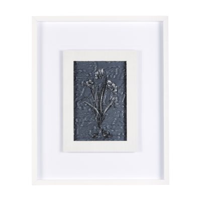 Botanical-sketches-III-Blue-by-Mercana-Studio-Hand-Embelished-Framed-Art-Print-Matted-under-Glass