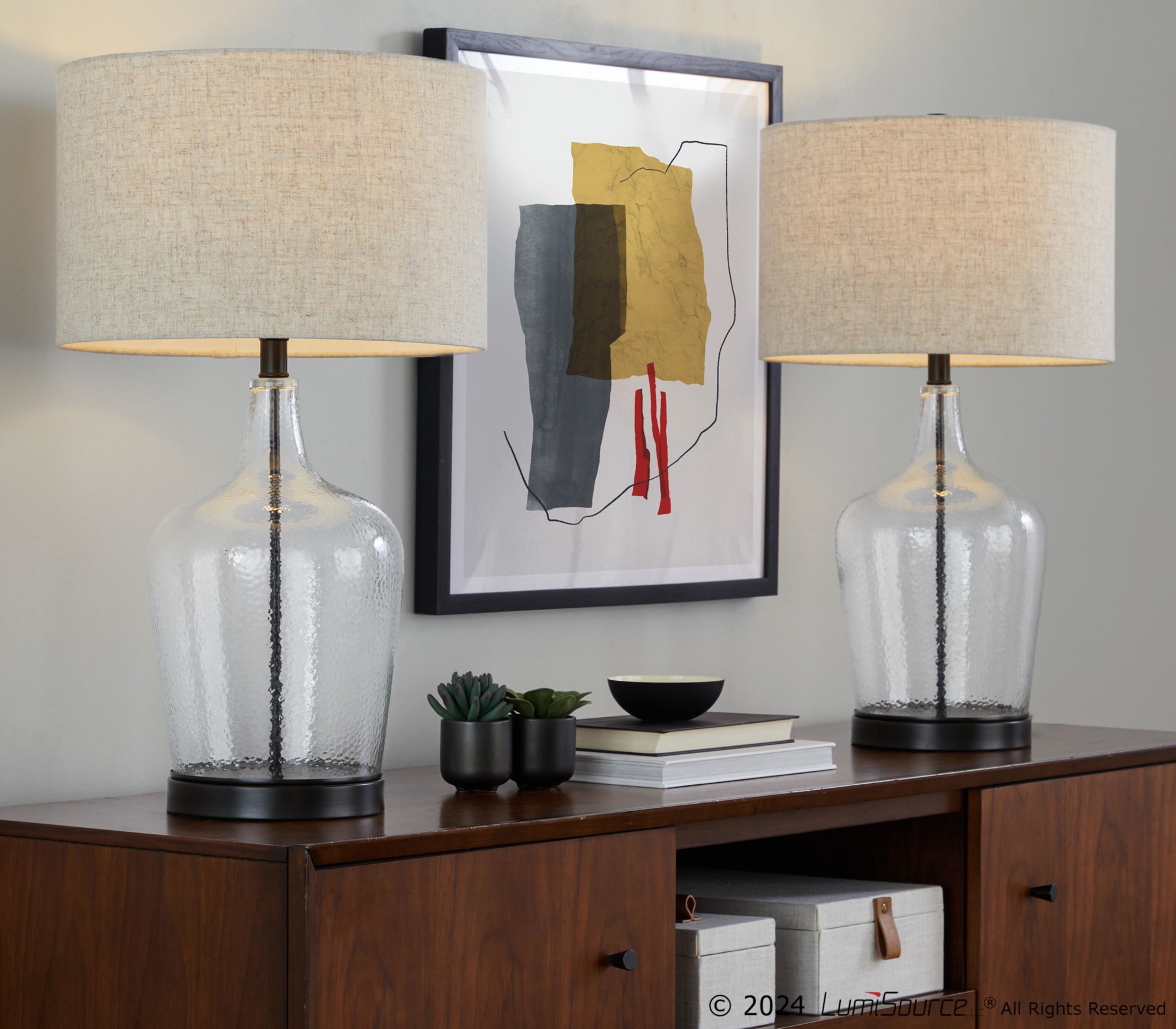 Botella-Contemporary-Glass-USB-Table-Lamps-Set-of-2