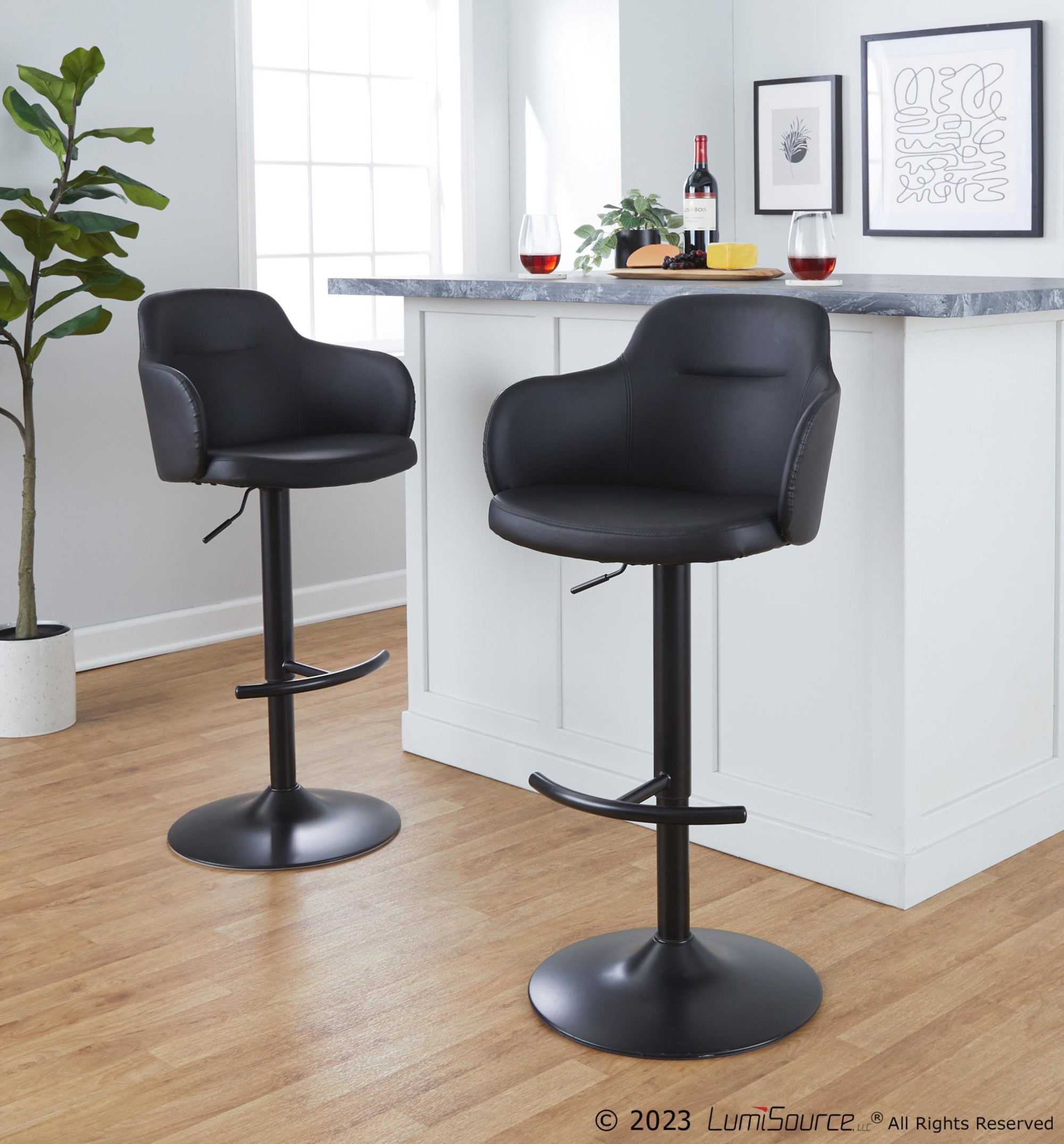 Boyne-Black-Contemporary-Swivel-Adjustable-Barstool-Set-of-2