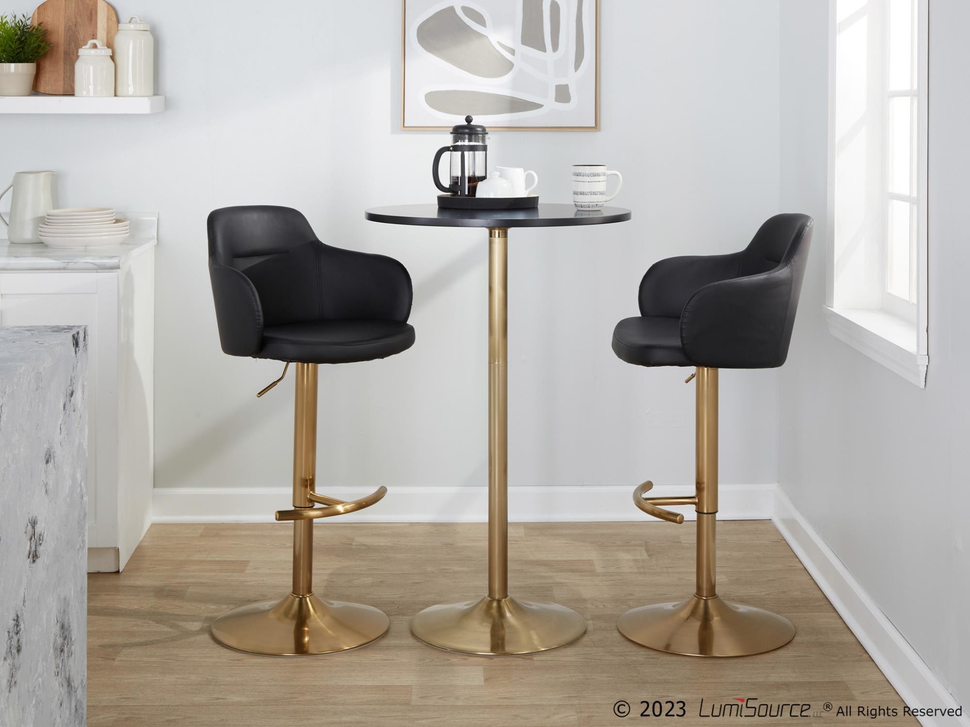 Boyne-Black-Faux-Leather-Gold-Contemporary-Adjustable-Barstools-Set-of-2-2