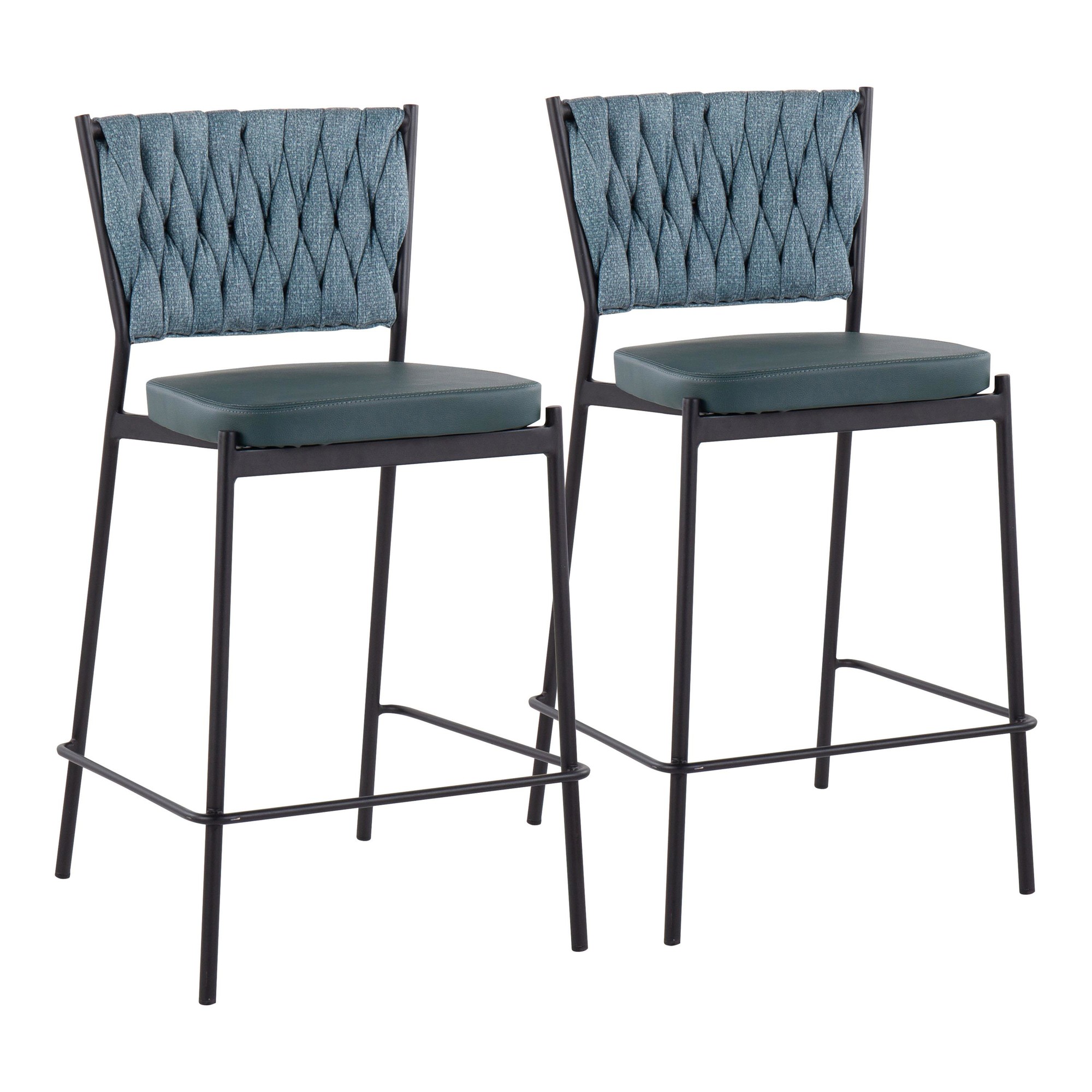 Braided-Tania-Green-Contemporary-Counter-Stool-Set-Set-of-2-3