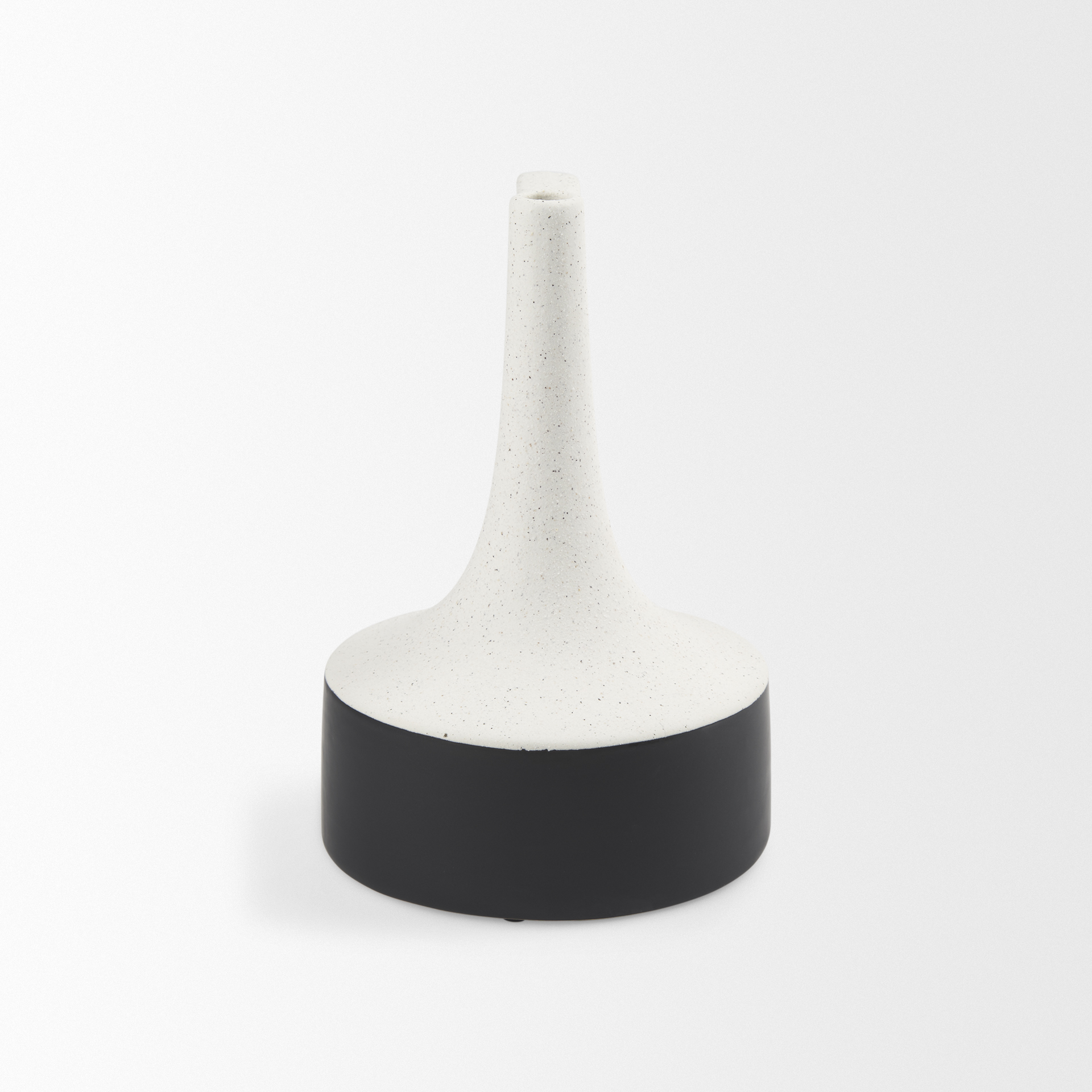 Burton-11.6H-Medium-White-and-Black-Ceramic-Jug-Vase-3