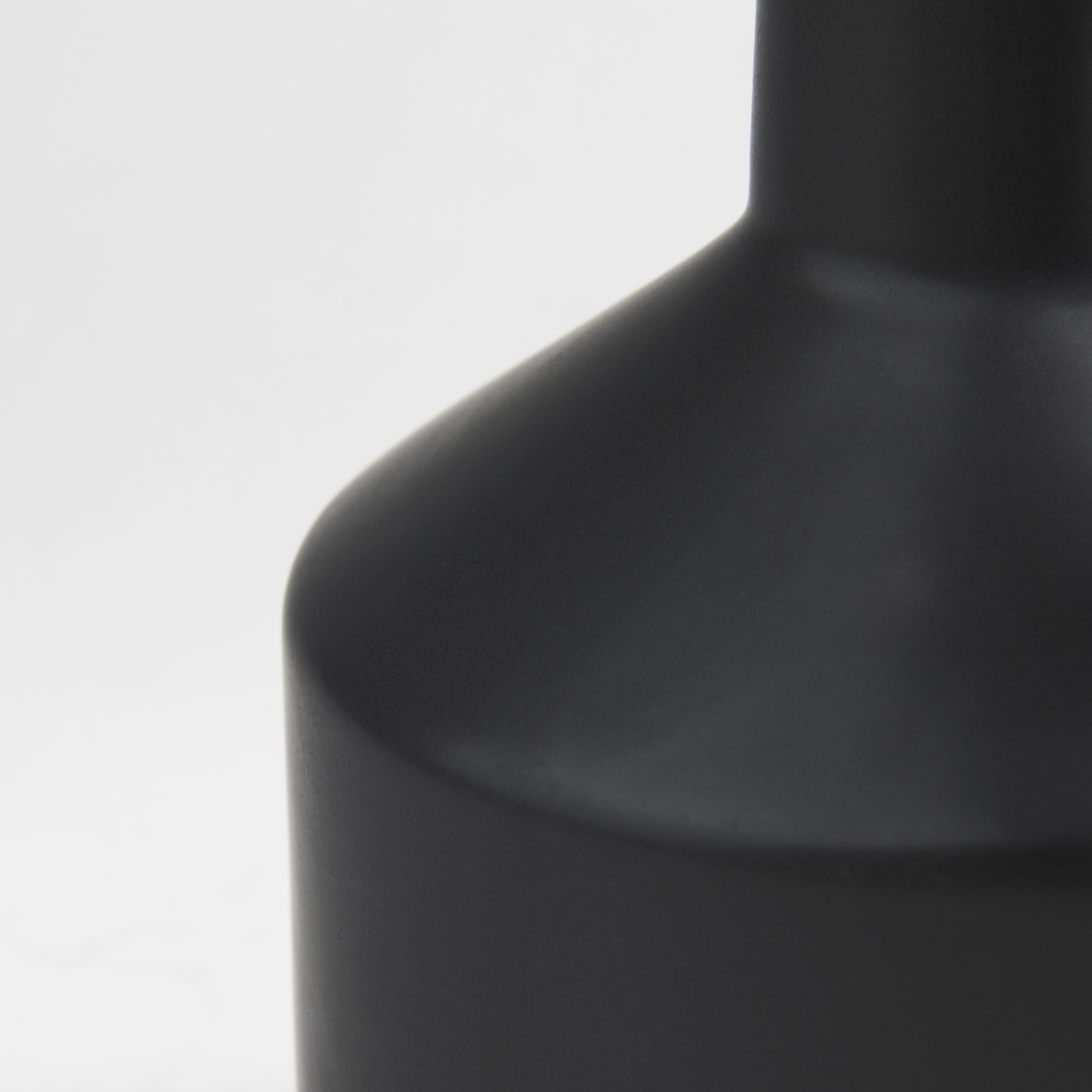 Burton-14.2H-Medium-Matte-Black-Ceramic-Jug-Vase-9