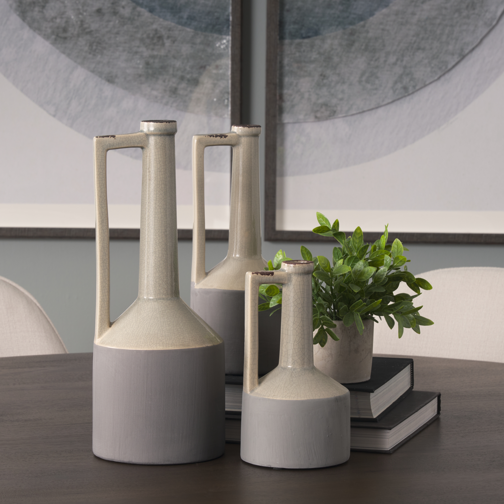 Burton-16.7H-Large-Two-Tone-Gray-Ceramic-Jug-Vase-1