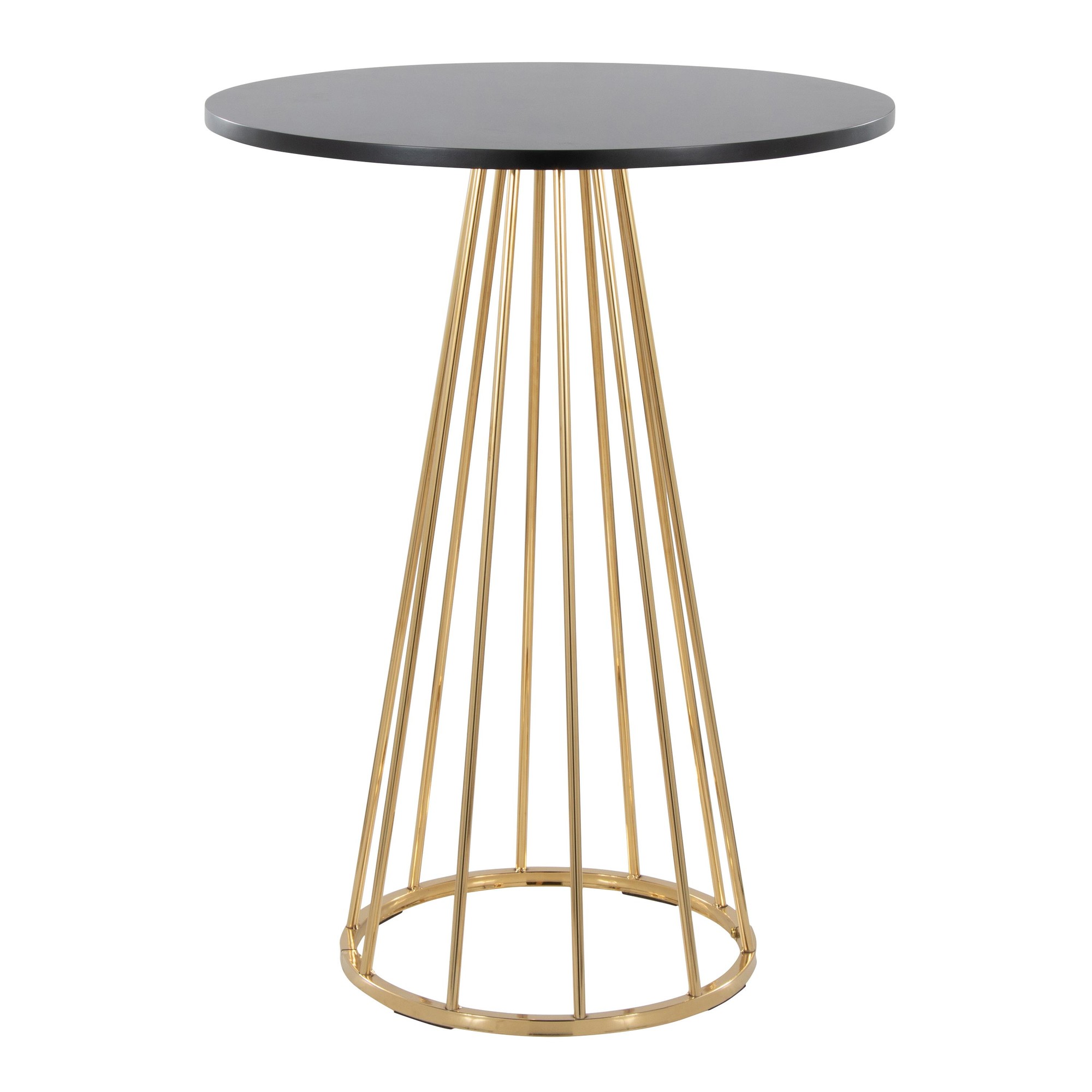 Canary-Gold-and-Black-Contemporary-Counter-Table-2