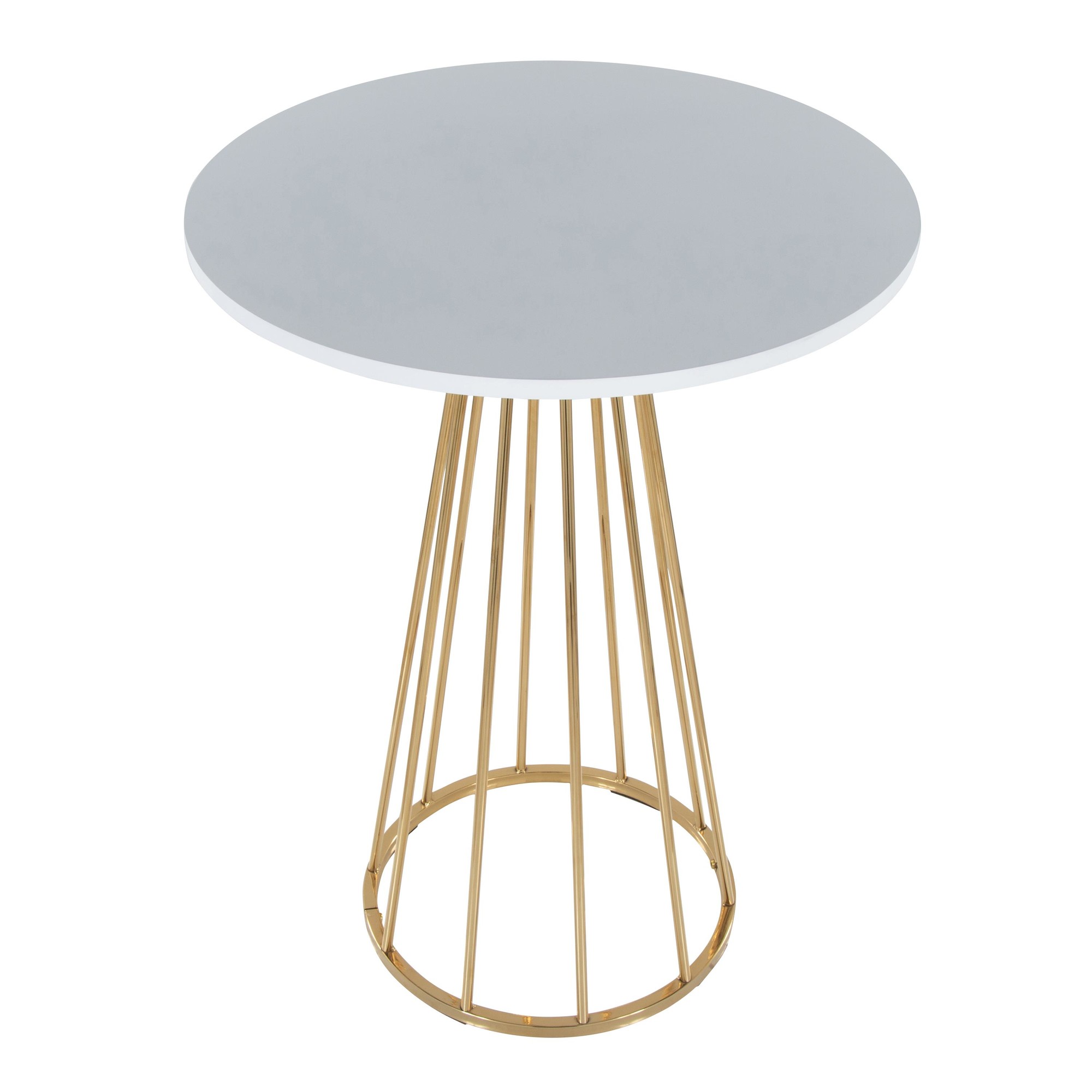 Canary-Gold-and-White-Contemporary-Counter-Table-4