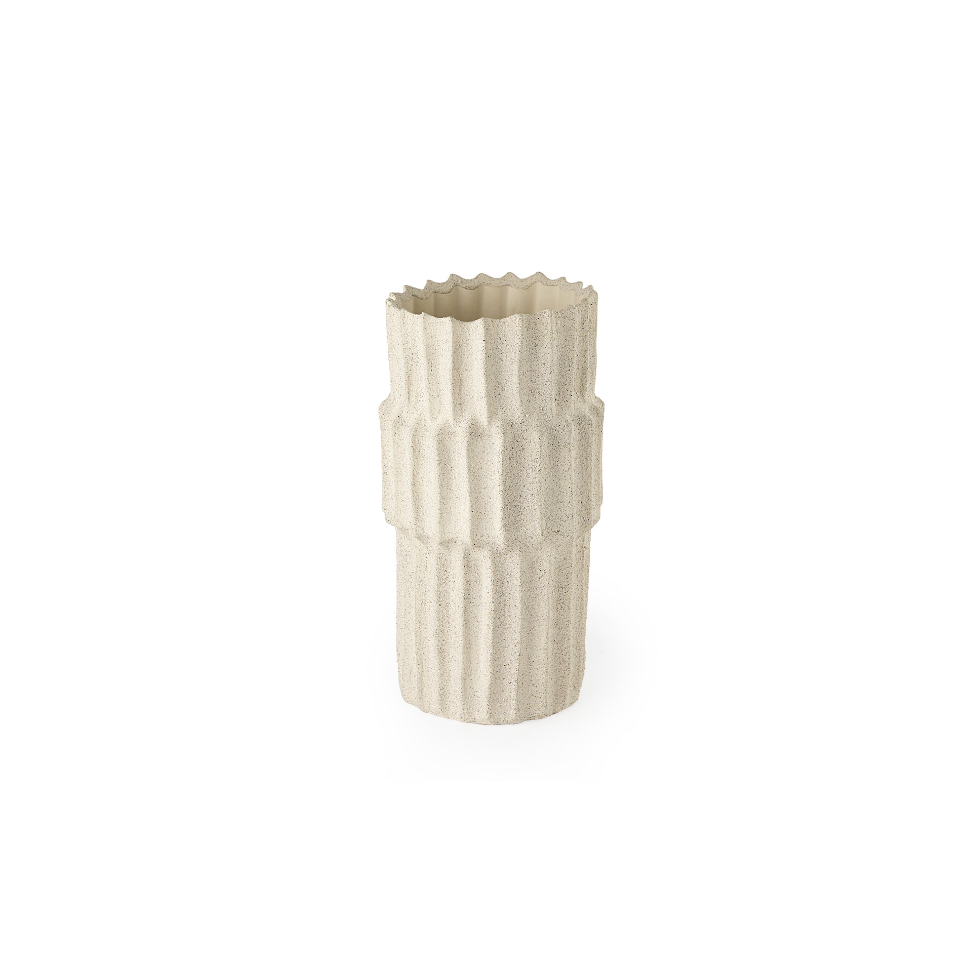 Cardon-14.4H-Cream-Ceramic-Vase
