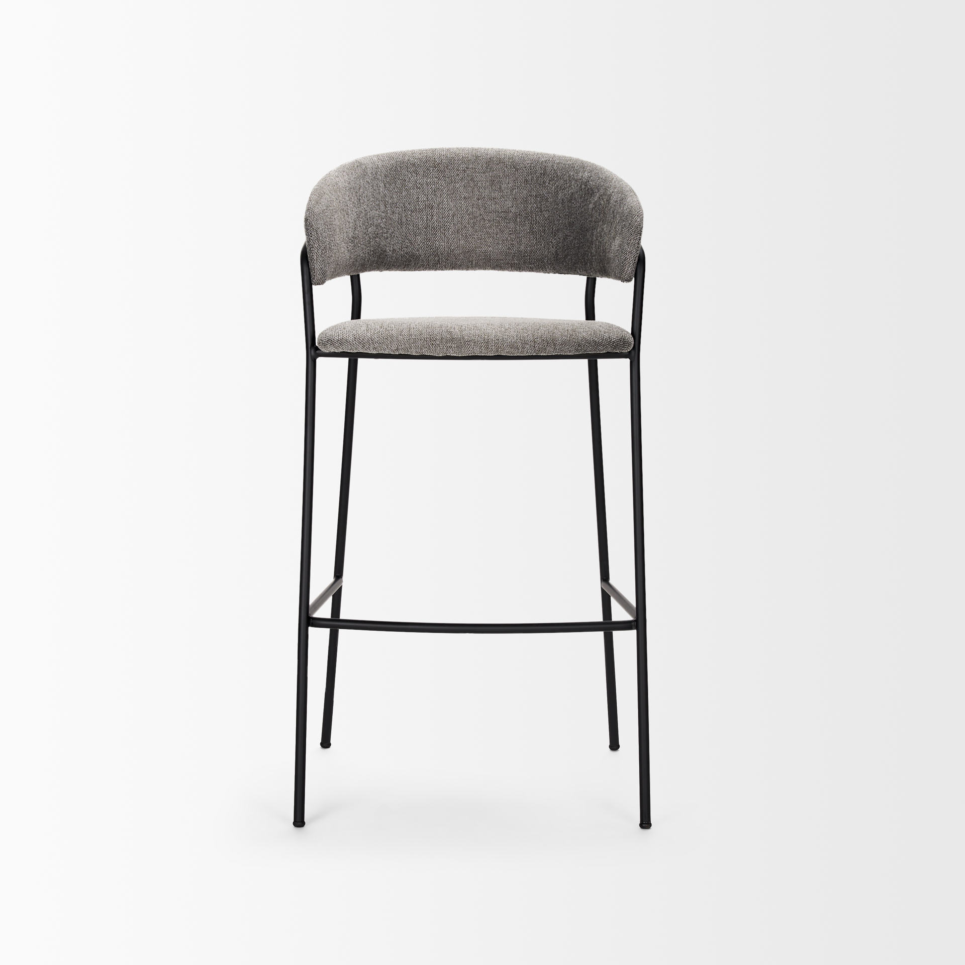 Carolyn-Bar-Stool-w-Gray-Fabric-Matte-Black-Metal-2