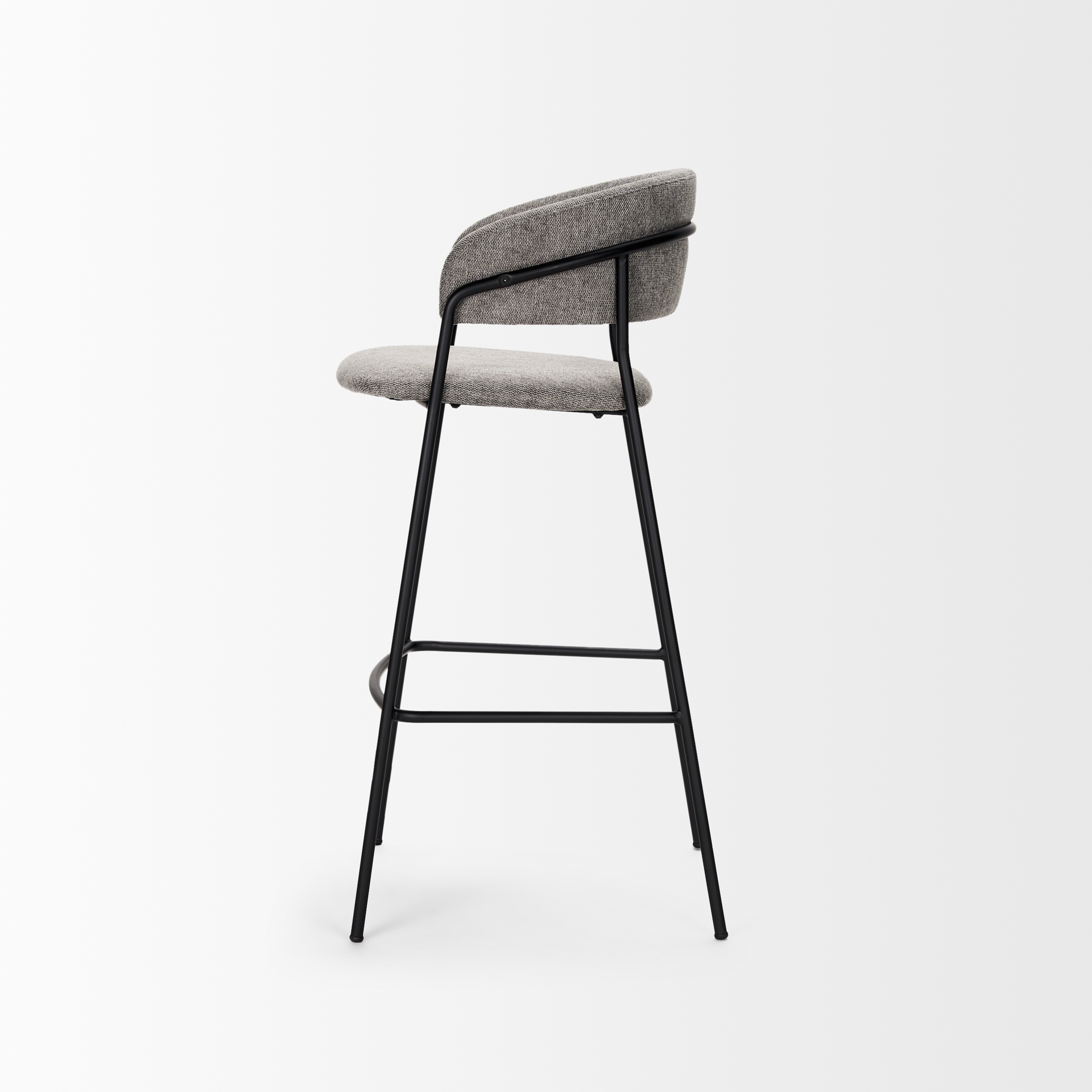 Carolyn-Bar-Stool-w-Gray-Fabric-Matte-Black-Metal-3