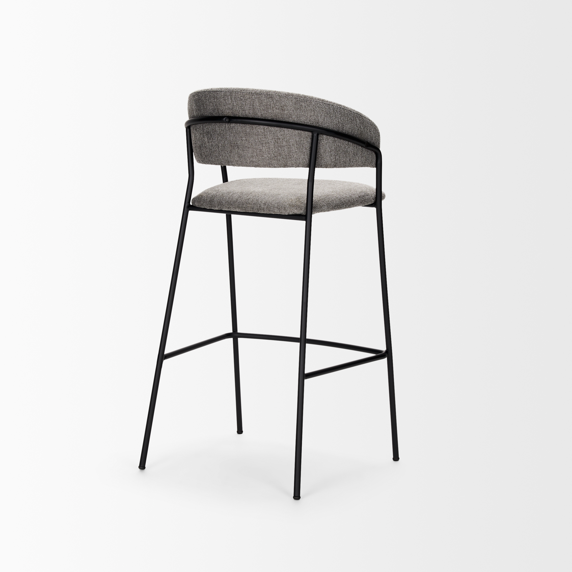 Carolyn-Bar-Stool-w-Gray-Fabric-Matte-Black-Metal-5
