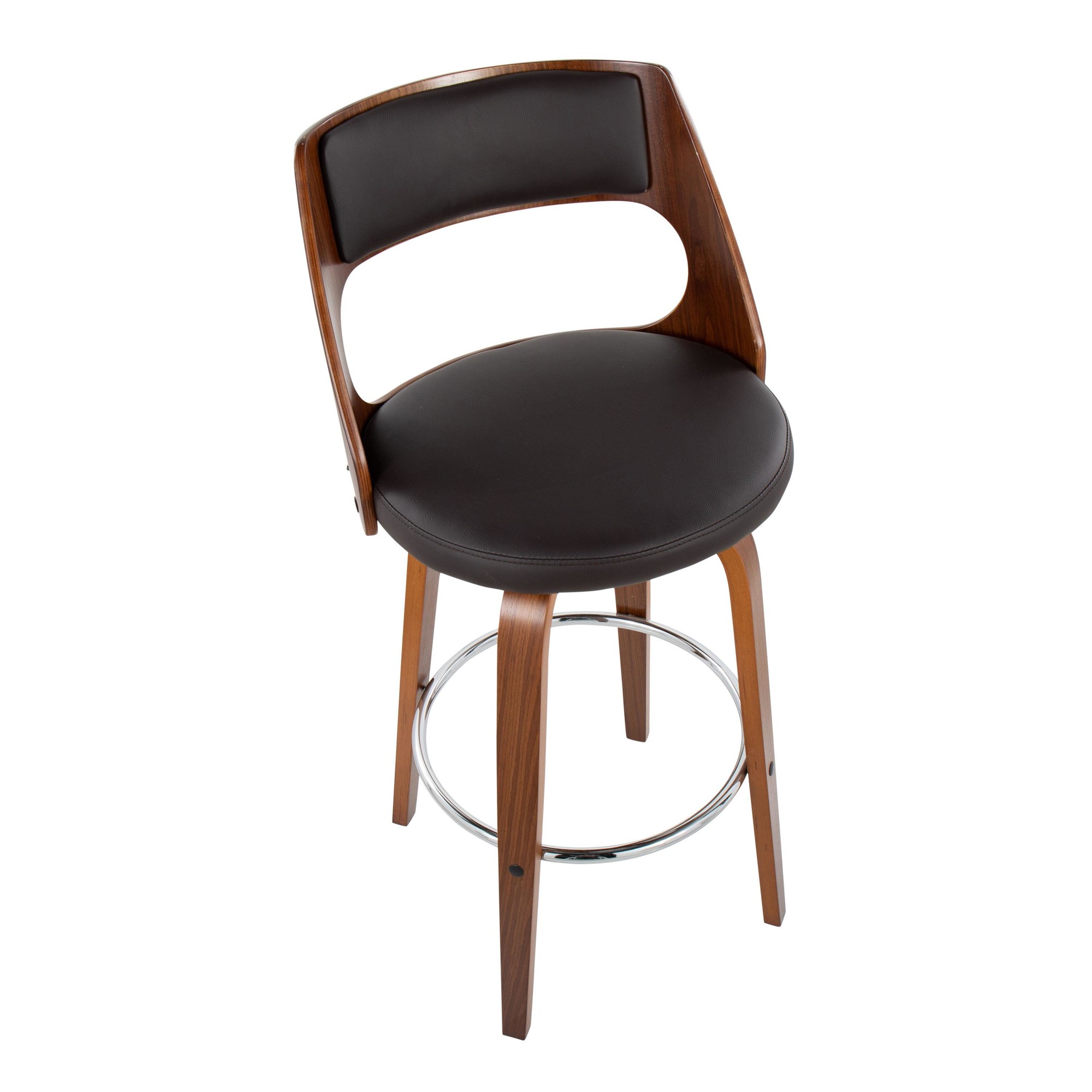 Cecina-Mid-Century-Modern-Brown-Swivel-Barstool-Walnut-Set-of-2-8