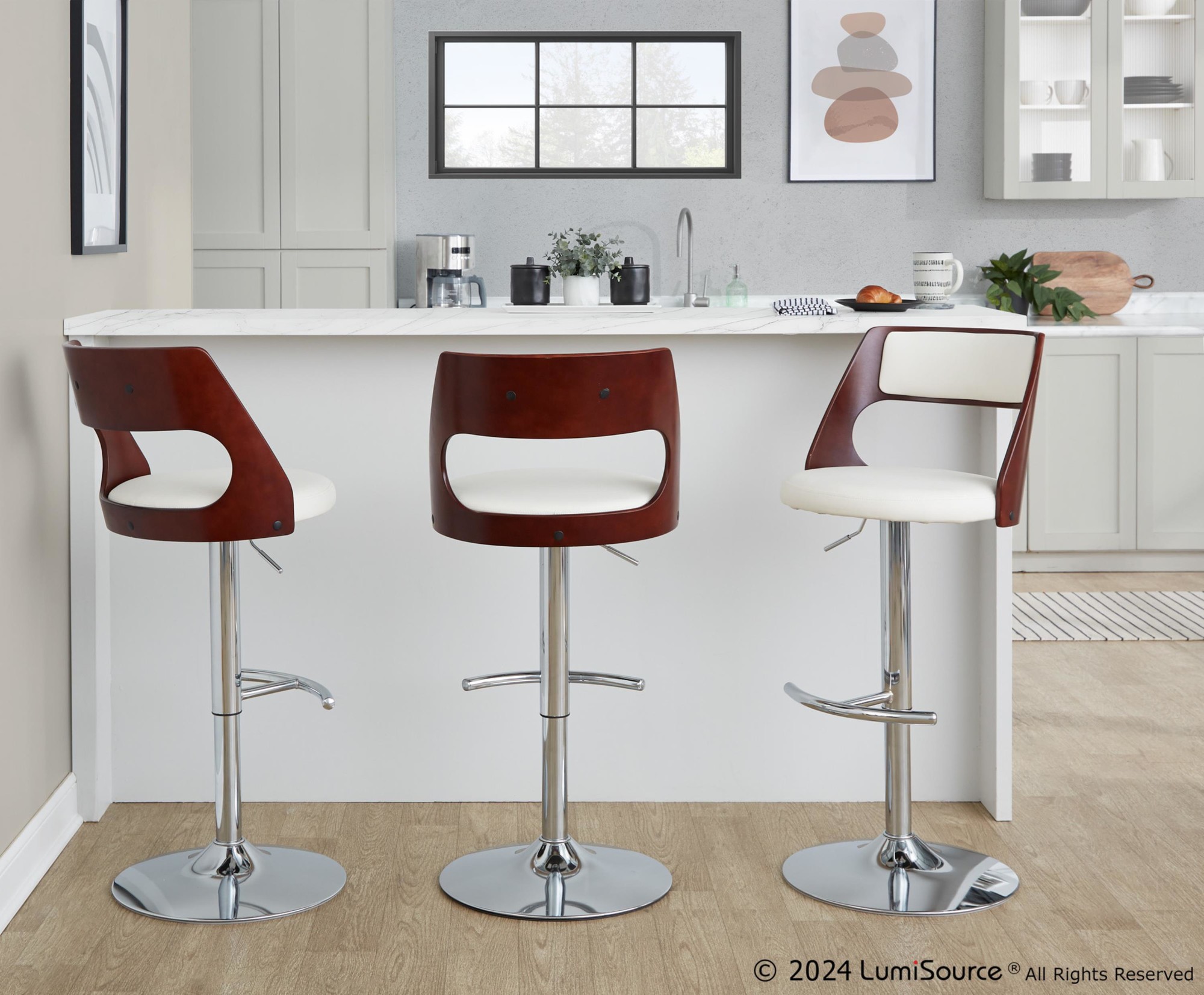 Cecina-Mid-Century-Modern-Chrome-and-White-Barstools-Set-of-2-1