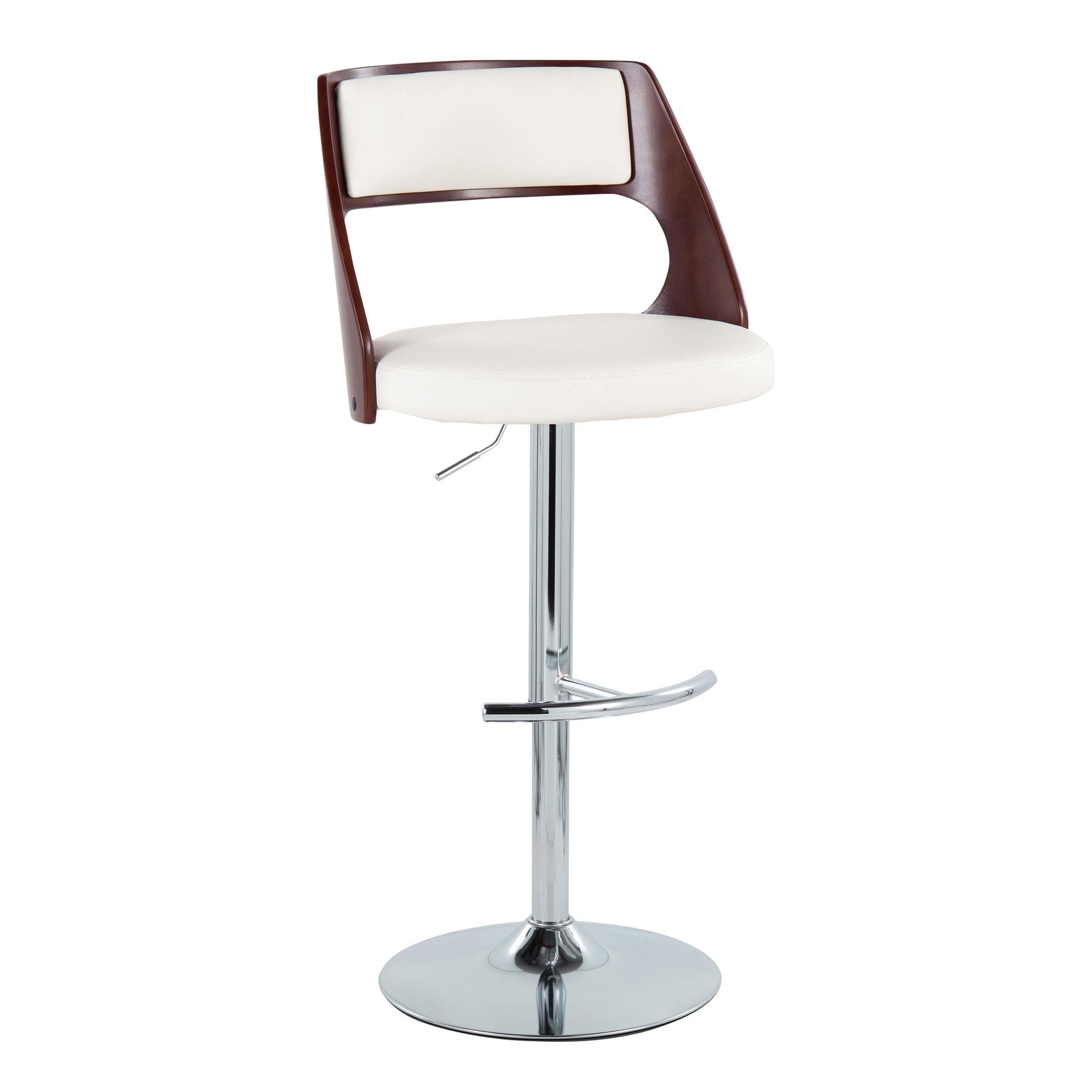 Cecina-Mid-Century-Modern-Chrome-and-White-Barstools-Set-of-2-3