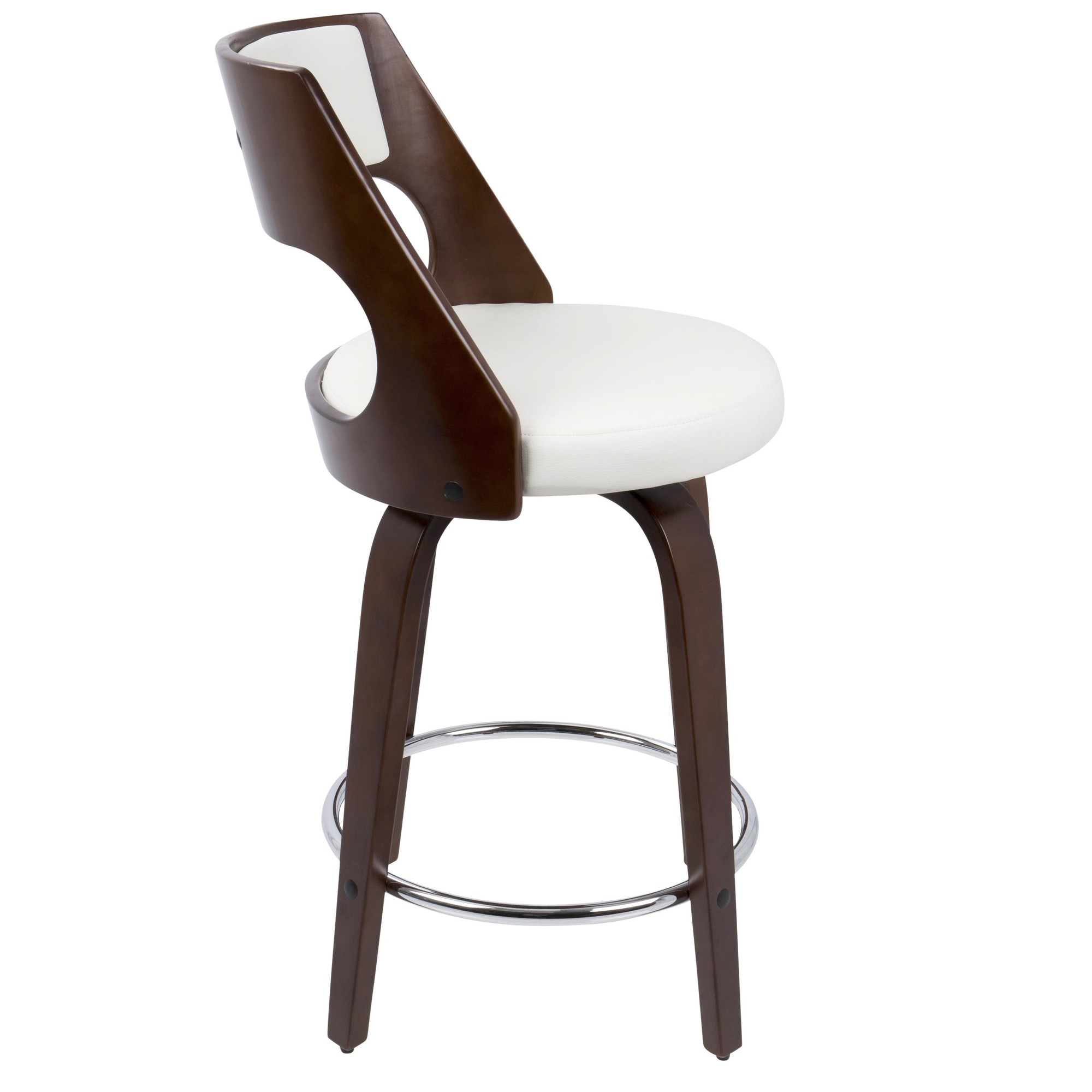 Cecina-Mid-Century-Modern-Mahogany-Counter-Stool-White-Faux-Leather-Set-of-2-3