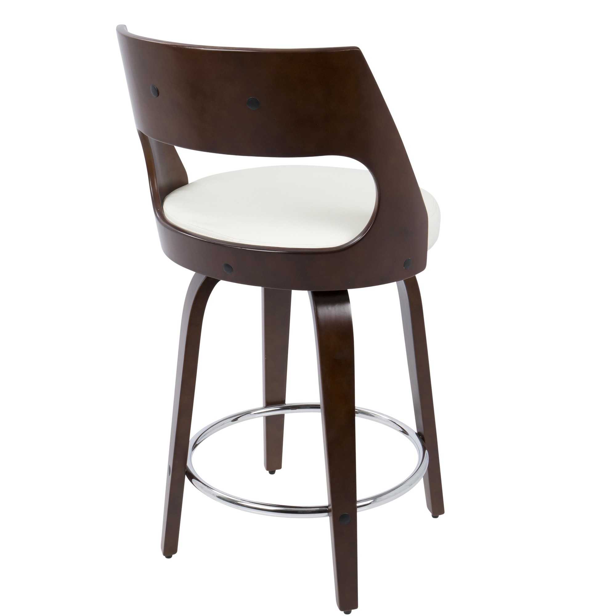 Cecina-Mid-Century-Modern-Mahogany-Counter-Stool-White-Faux-Leather-Set-of-2-4