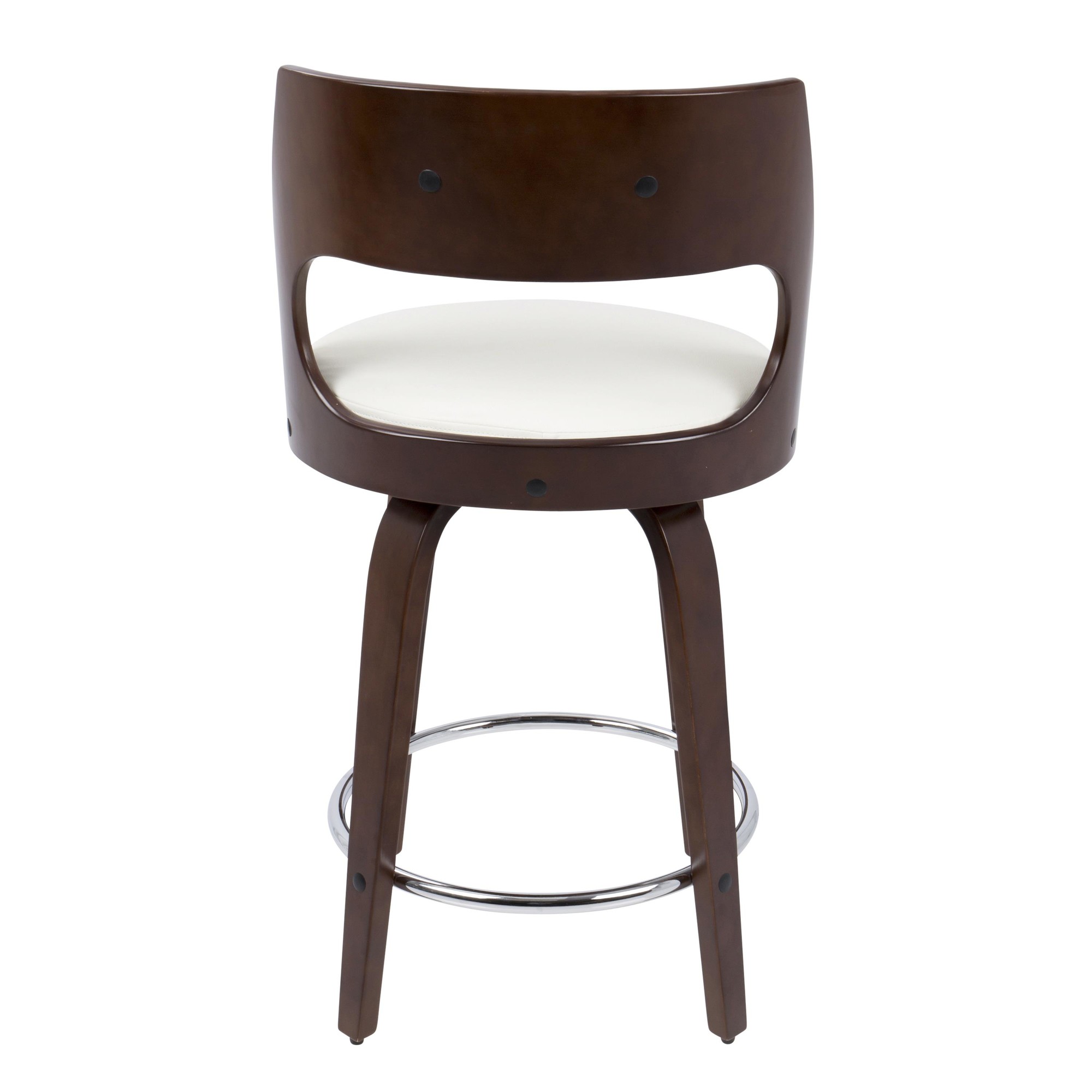 Cecina-Mid-Century-Modern-Mahogany-Counter-Stool-White-Faux-Leather-Set-of-2-5