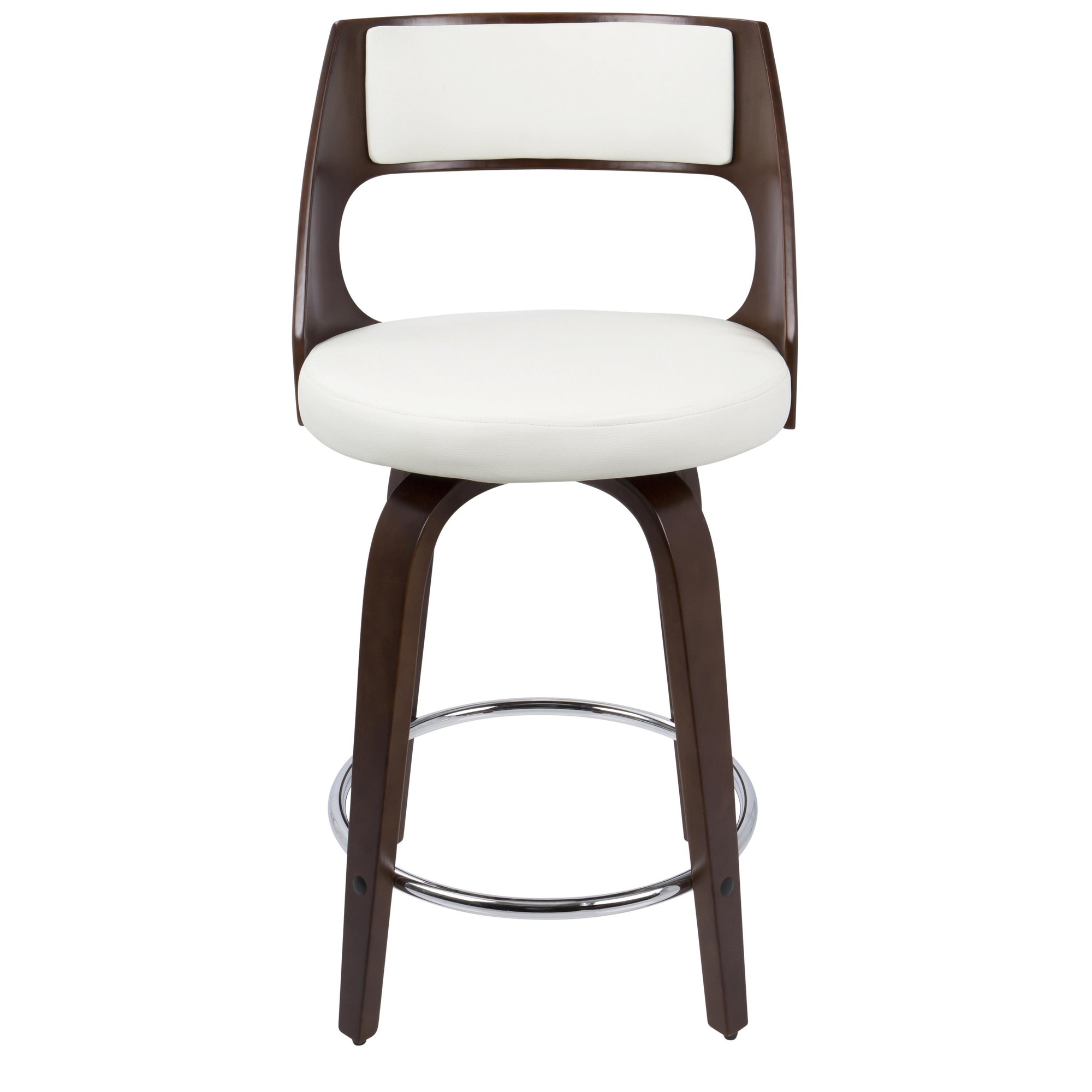 Cecina-Mid-Century-Modern-Mahogany-Counter-Stool-White-Faux-Leather-Set-of-2-6