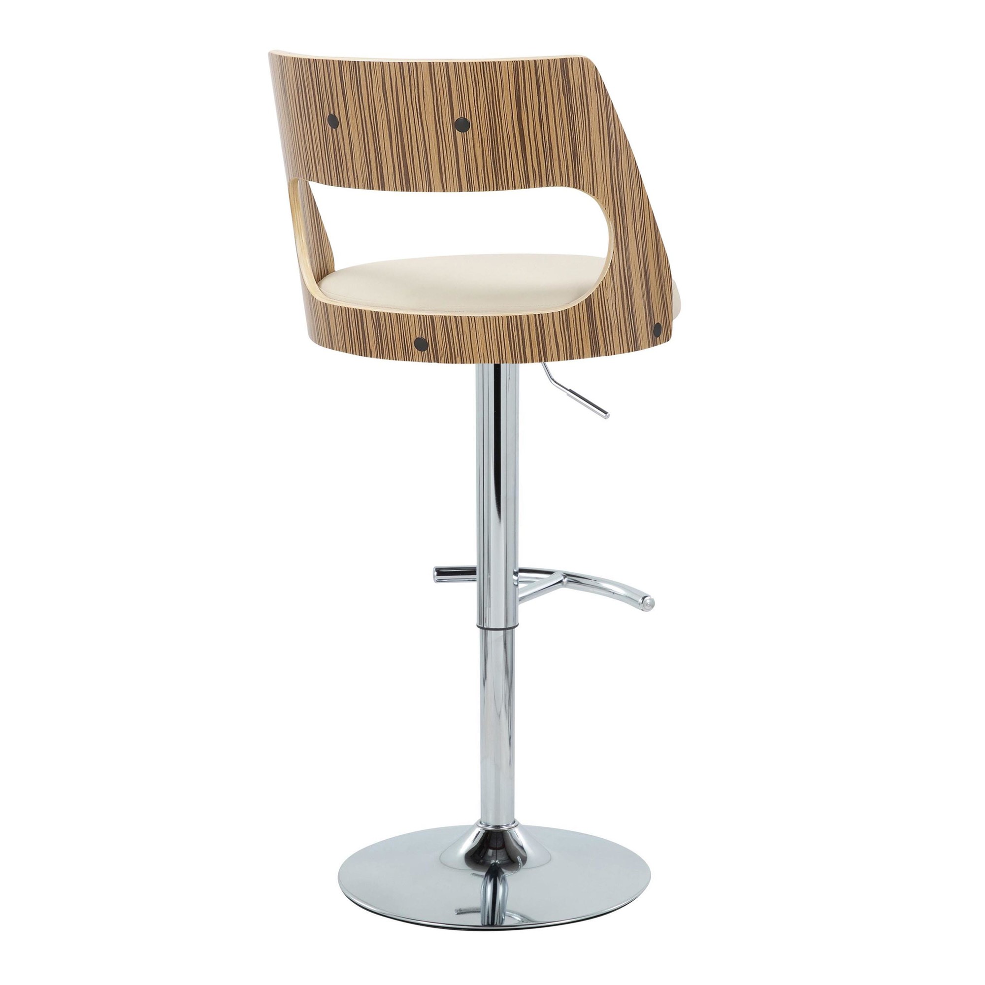 Cecina-Mid-Century-Modern-Swivel-Barstool-Chrome-Zebra-Cream-Set-of-2-5