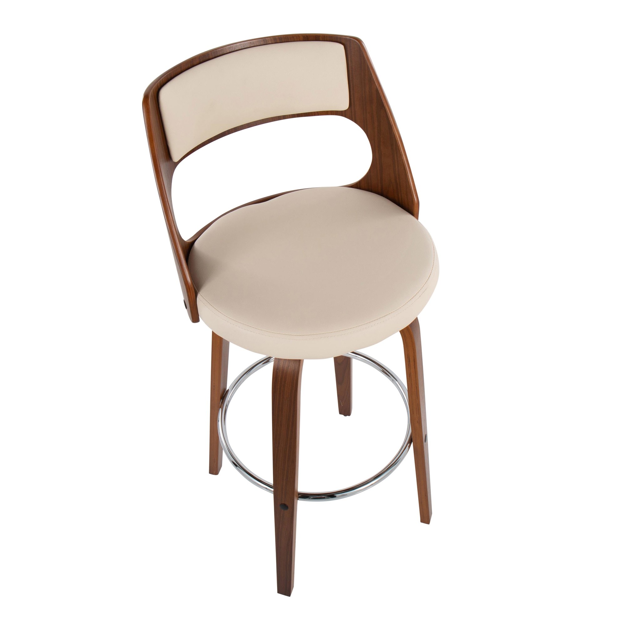 Cecina-Mid-Century-Walnut-and-Cream-Swivel-Barstools-Set-of-2-8