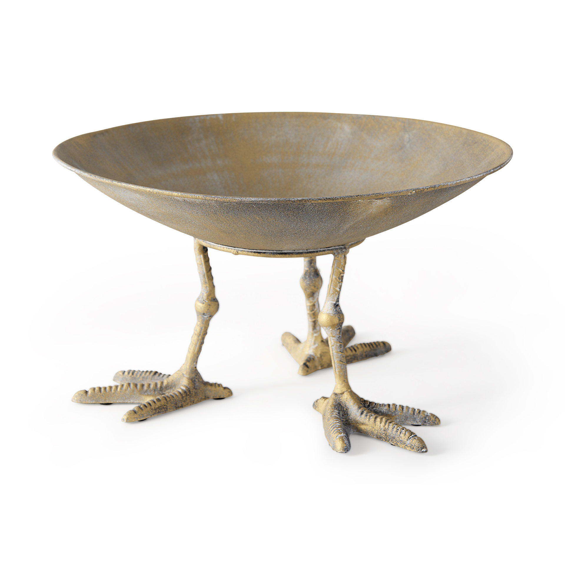 Chadwick-II-13L-x-13W-Gold-Metal-Webbed-Feet-Bowl